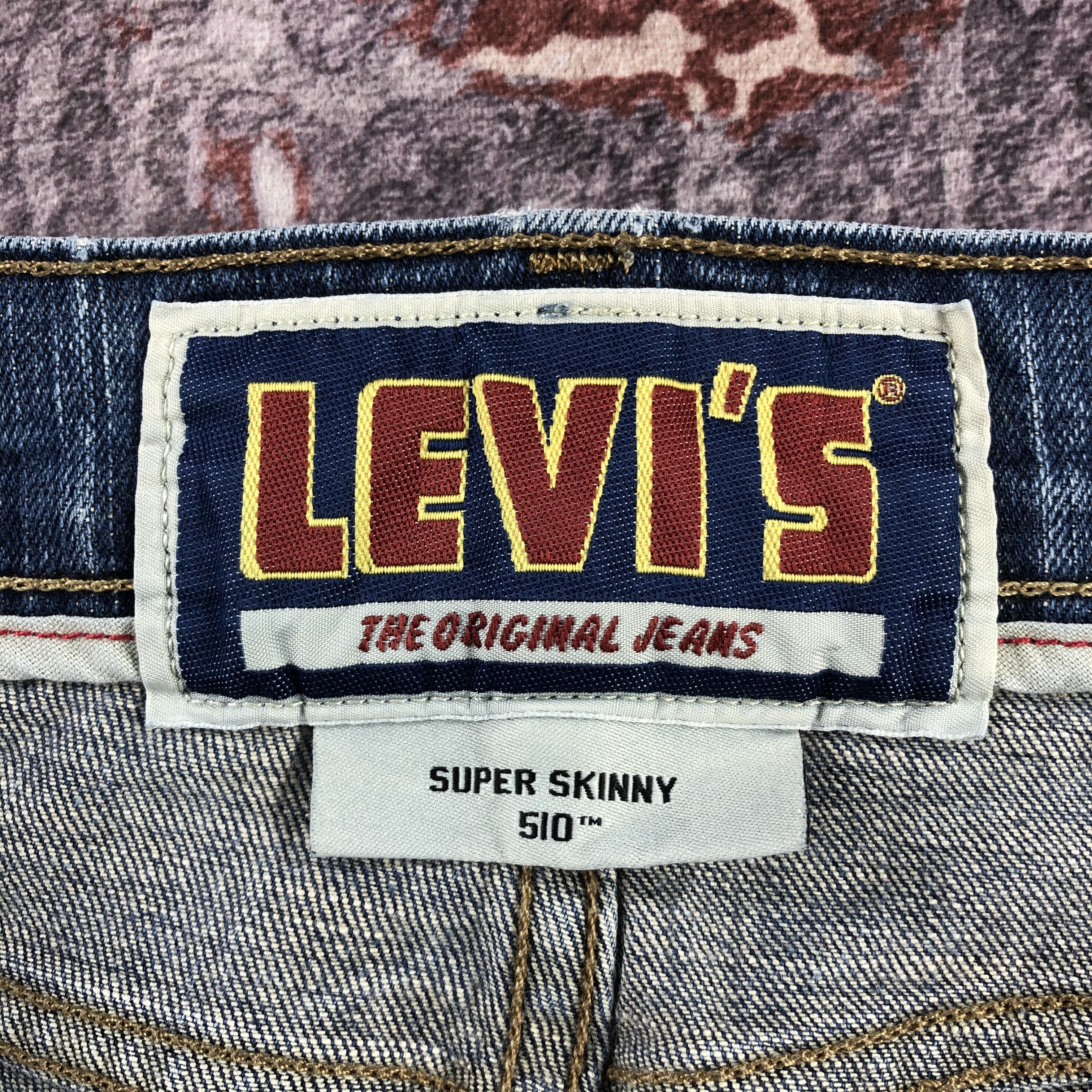 Levi's × Vintage Vintage Blue Wash Levis 510 Jeans-JM2820 Size US 34 / EU 50 - 14 Thumbnail