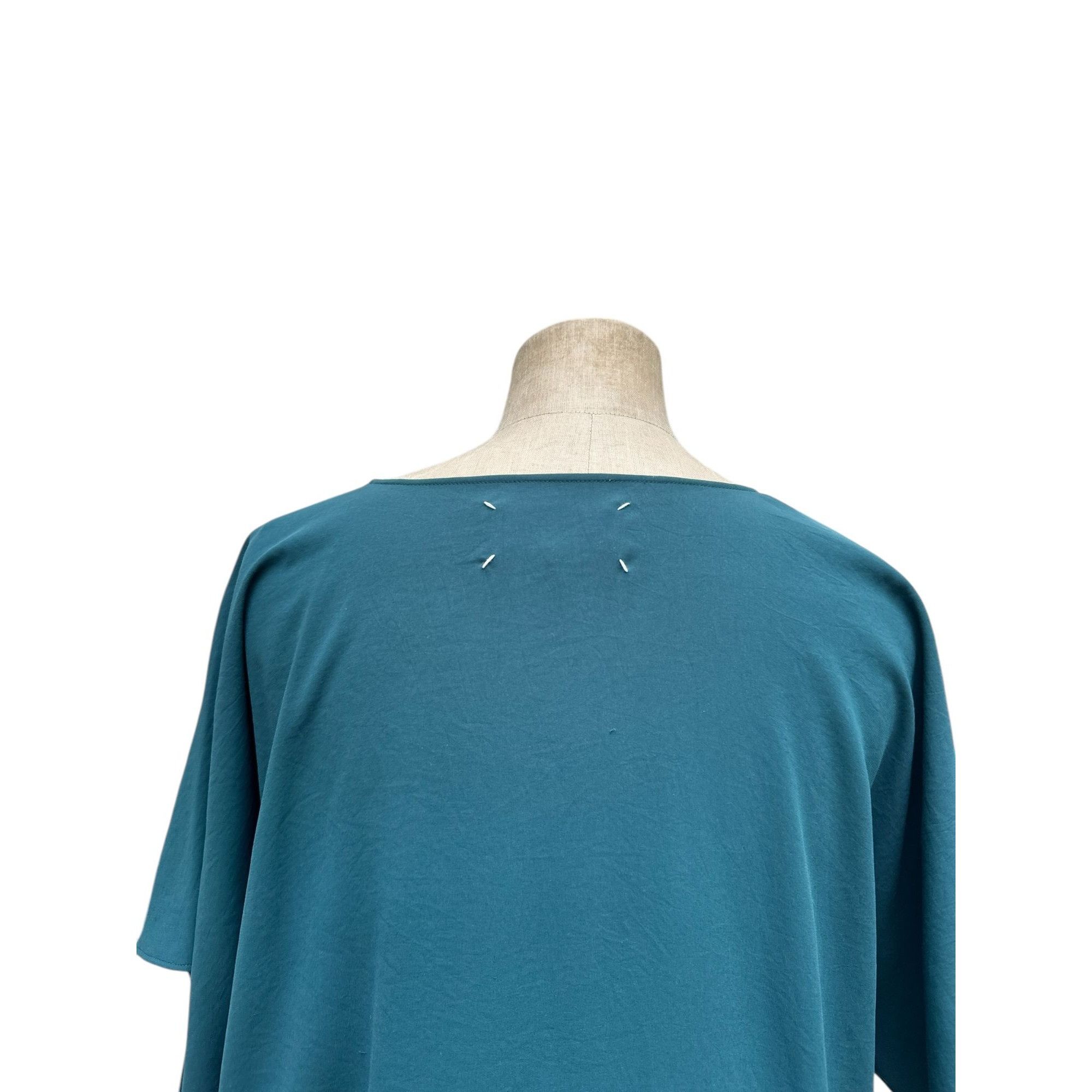 Maison Margiela Emerald Green Color 4 Stitches Dress Size L / US 10 / IT 46 - 5 Thumbnail