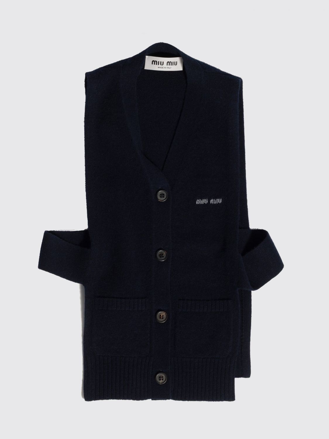 Miu Miu Miu Miu Sweater Woman Blue Size S / US 4 / IT 40 - 1 Preview