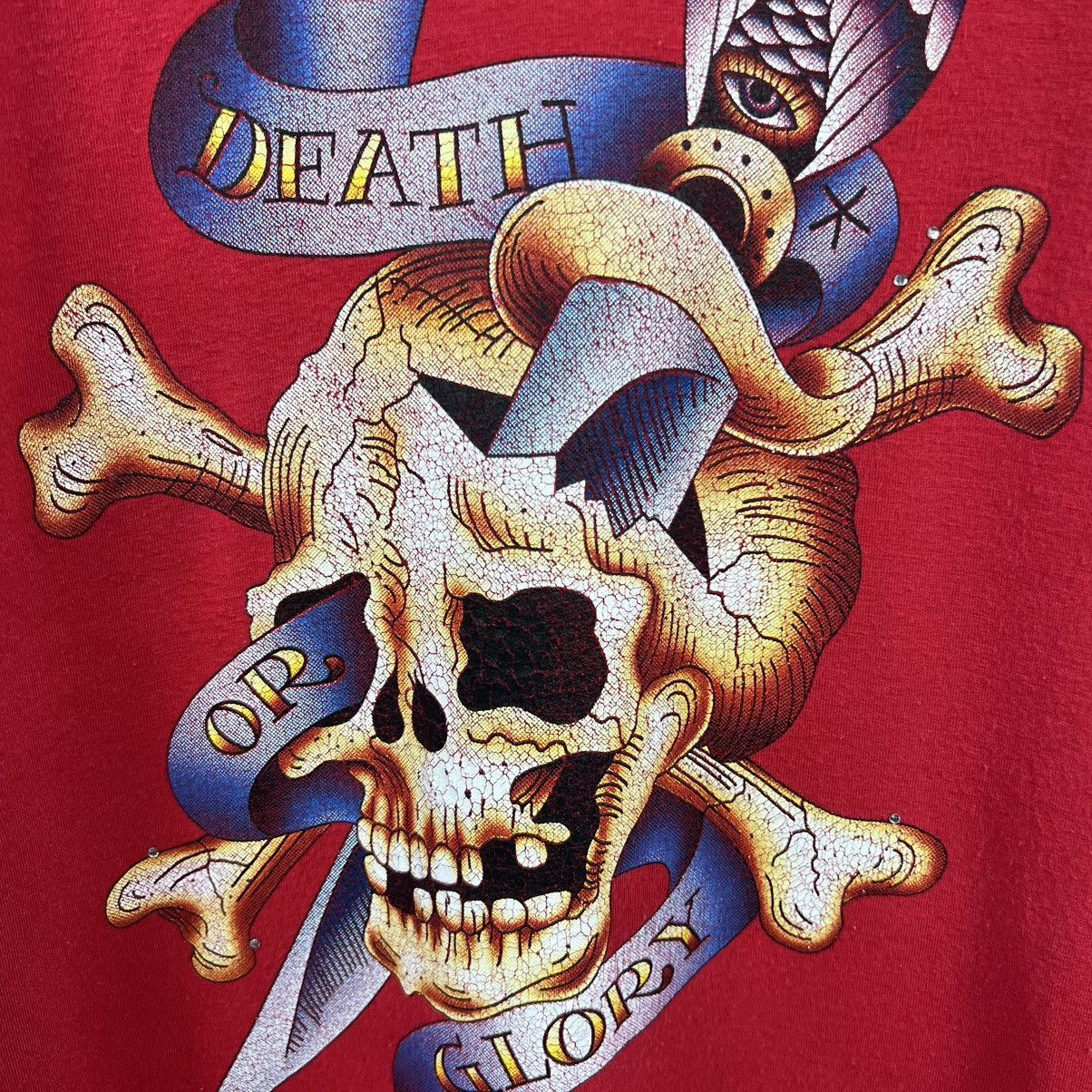 Ed Hardy Ed Hardy Christian Audigier Vintage Tank Top Size L / US 10 / IT 46 - 7 Thumbnail