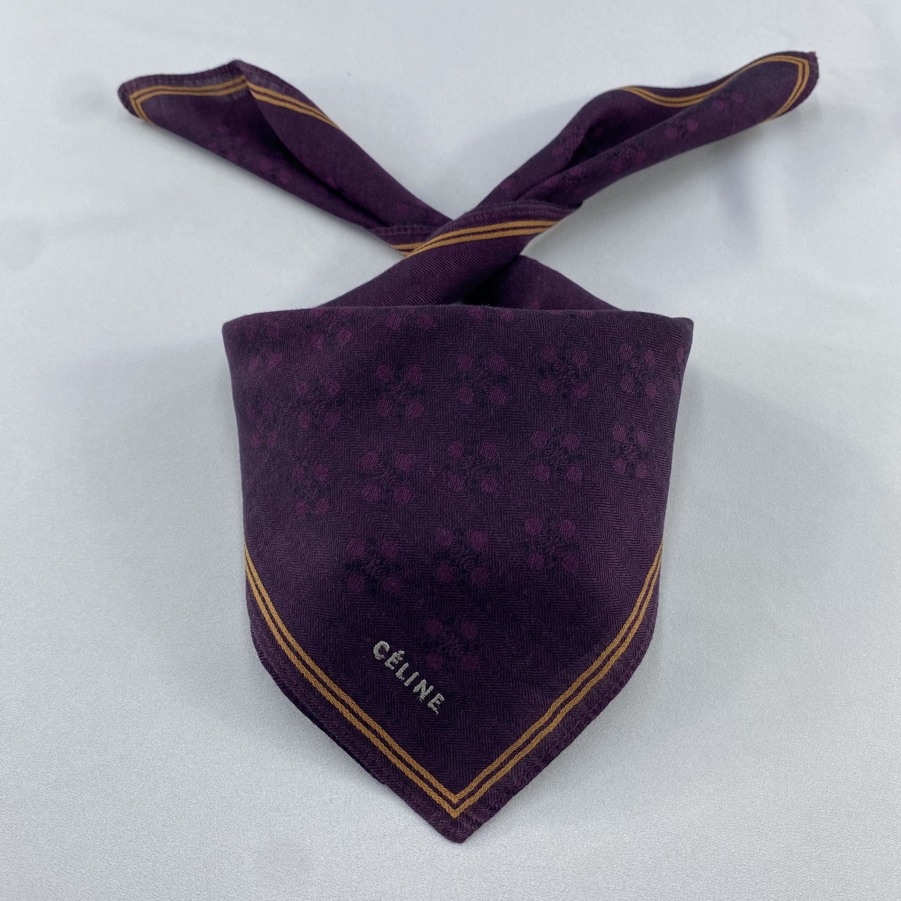 Celine Celine Handkerchief / Bandana / Neckerchief C894 Size ONE SIZE - 1 Thumbnail