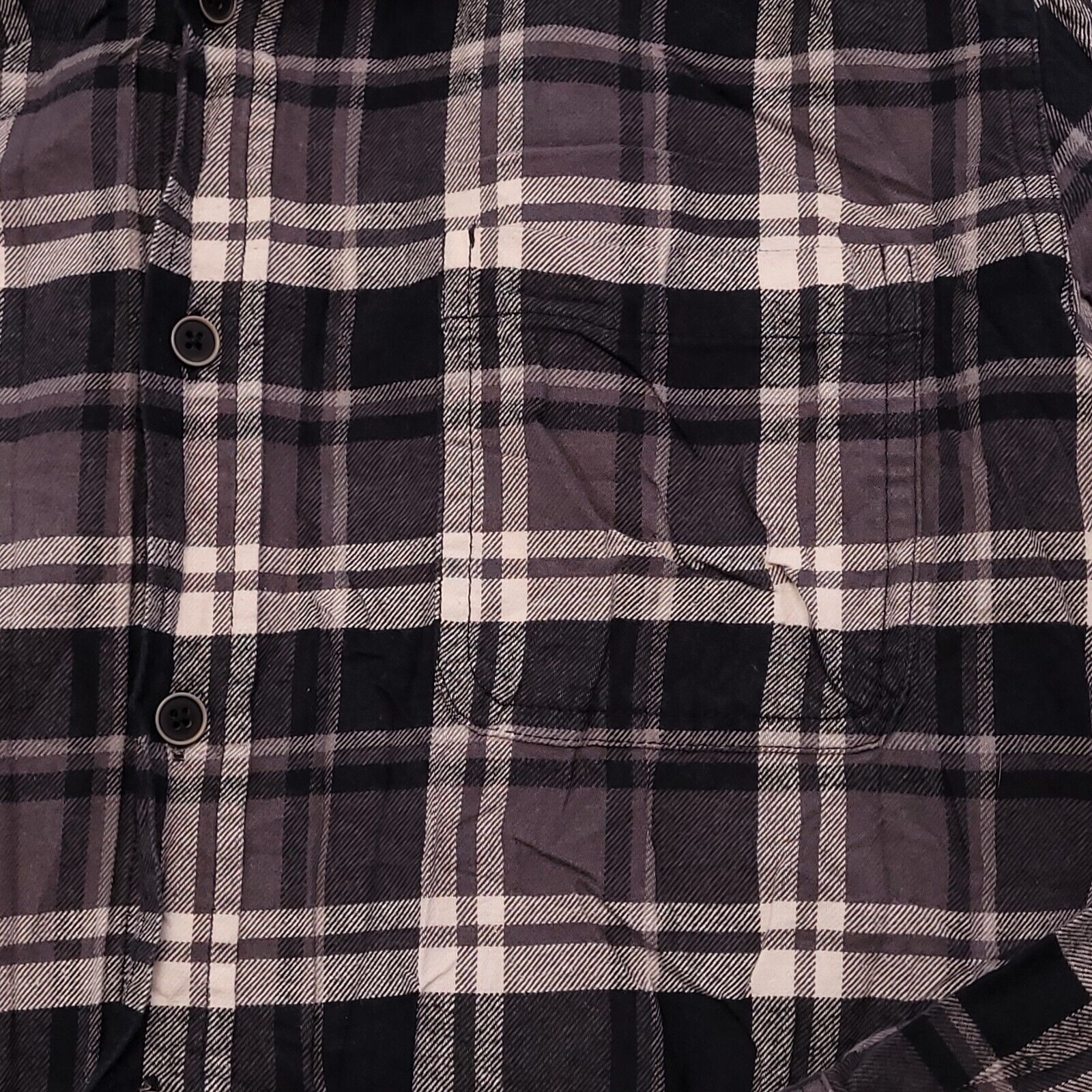 Weatherproof Weatherproof Tartan Flannel Shirt Mens Size Large L Gray Size US L / EU 52-54 / 3 - 5 Thumbnail