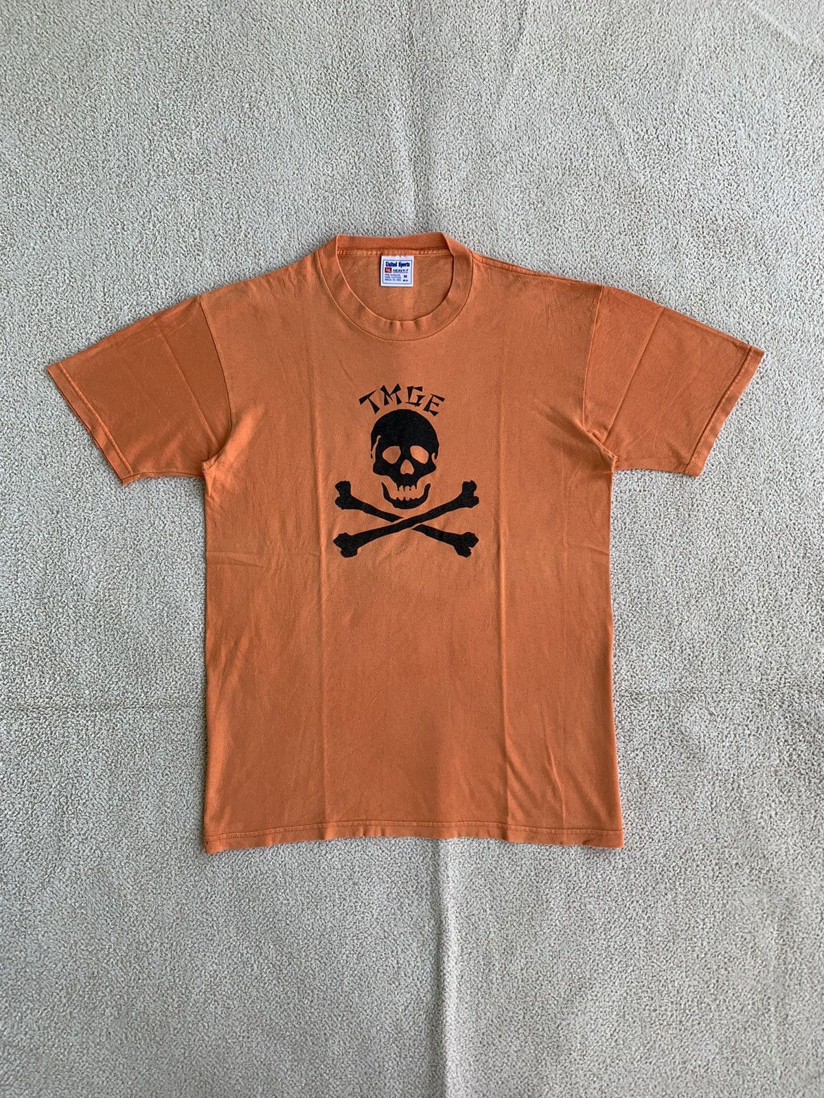 Band Tees × Vintage VTG 90s TMGE punk skull band tee Size US M / EU 48-50 / 2 - 1 Thumbnail
