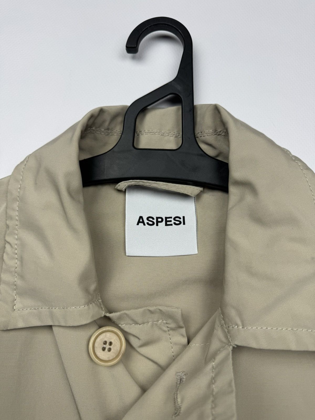 Aspesi Aspesi Men's Beige Tranch Size US S / EU 44-46 / 1 - 7 Thumbnail