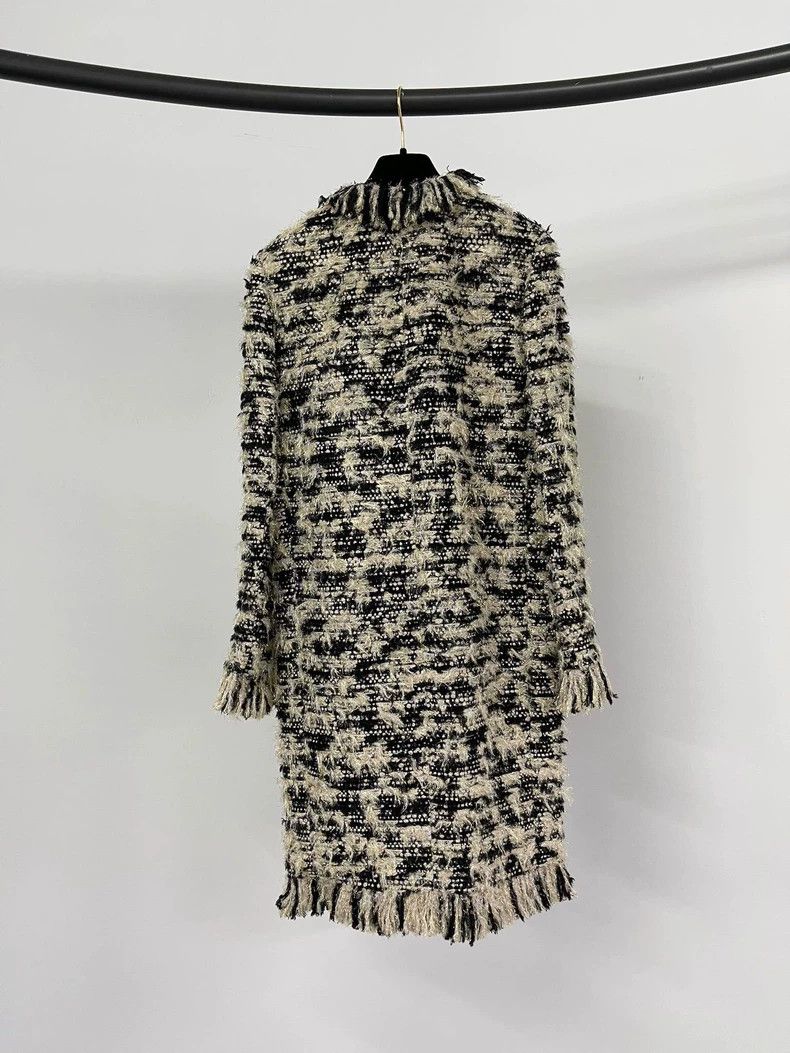Chanel Chanel Metropolitan series tweed tassel long coat Size XS / US 0-2 / IT 36-38 - 2 Thumbnail