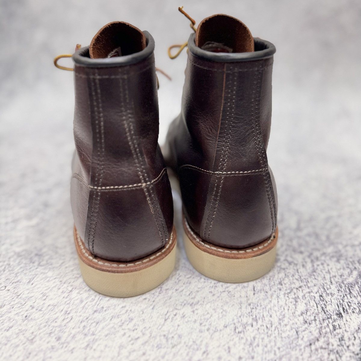 Red Wing Red Wing 8138 Heritage Moc Toe Boots Brown Oil Slick Leather Size US 8.5 / EU 41-42 - 6 Thumbnail