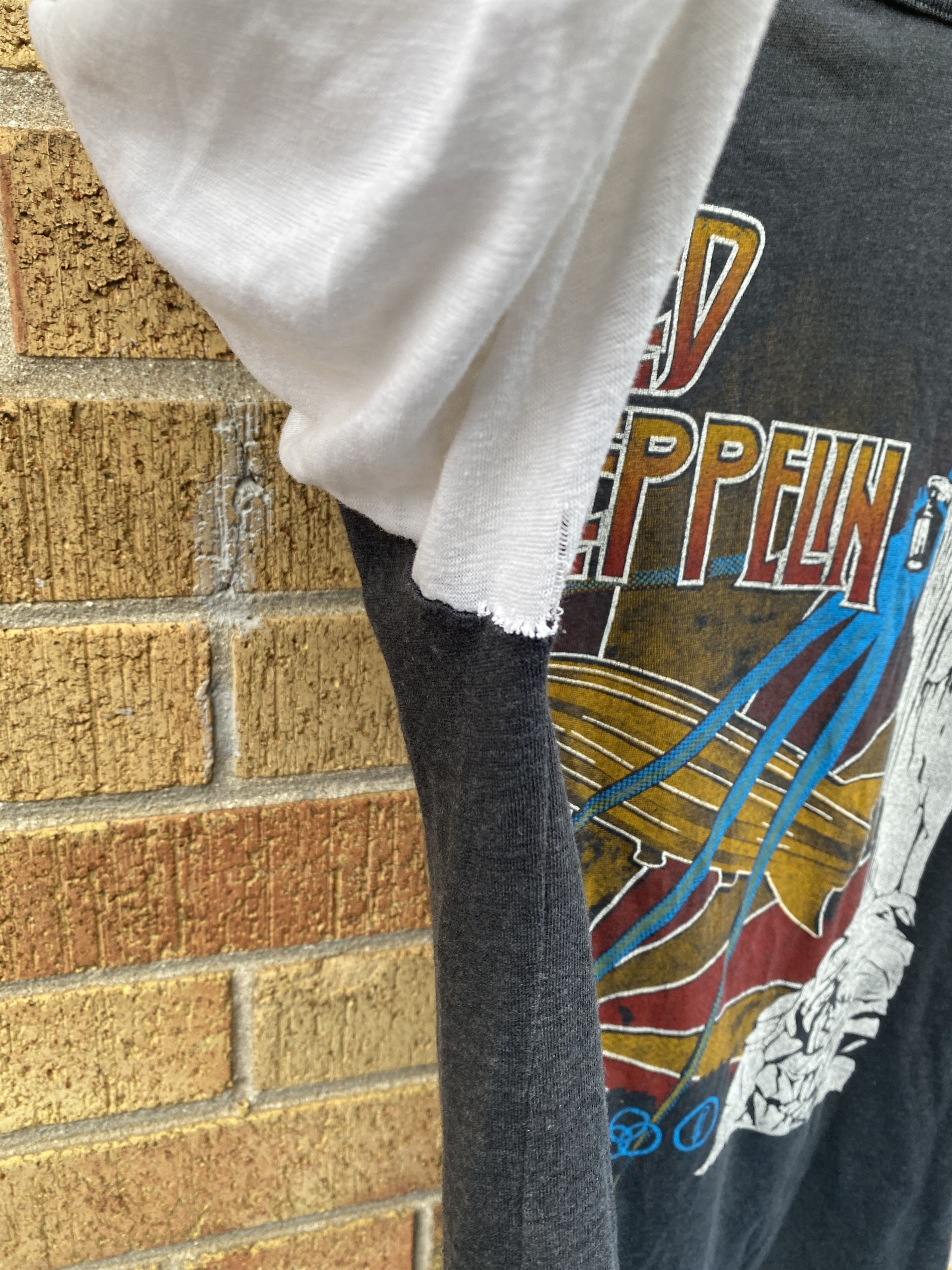 Led Zeppelin × Vintage TRUE Vintage 1977 Led Zeppelin Stairway To Heaven T Shirt Size US M / EU 48-50 / 2 - 16 Thumbnail