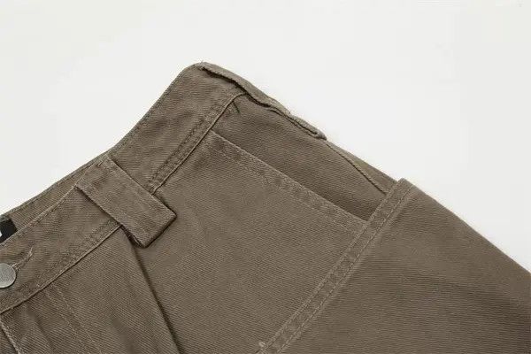 Japanese Brand Sayaka x Shia Men's loose pocket wide-leg cargo jeans Size US 33 - 3 Thumbnail