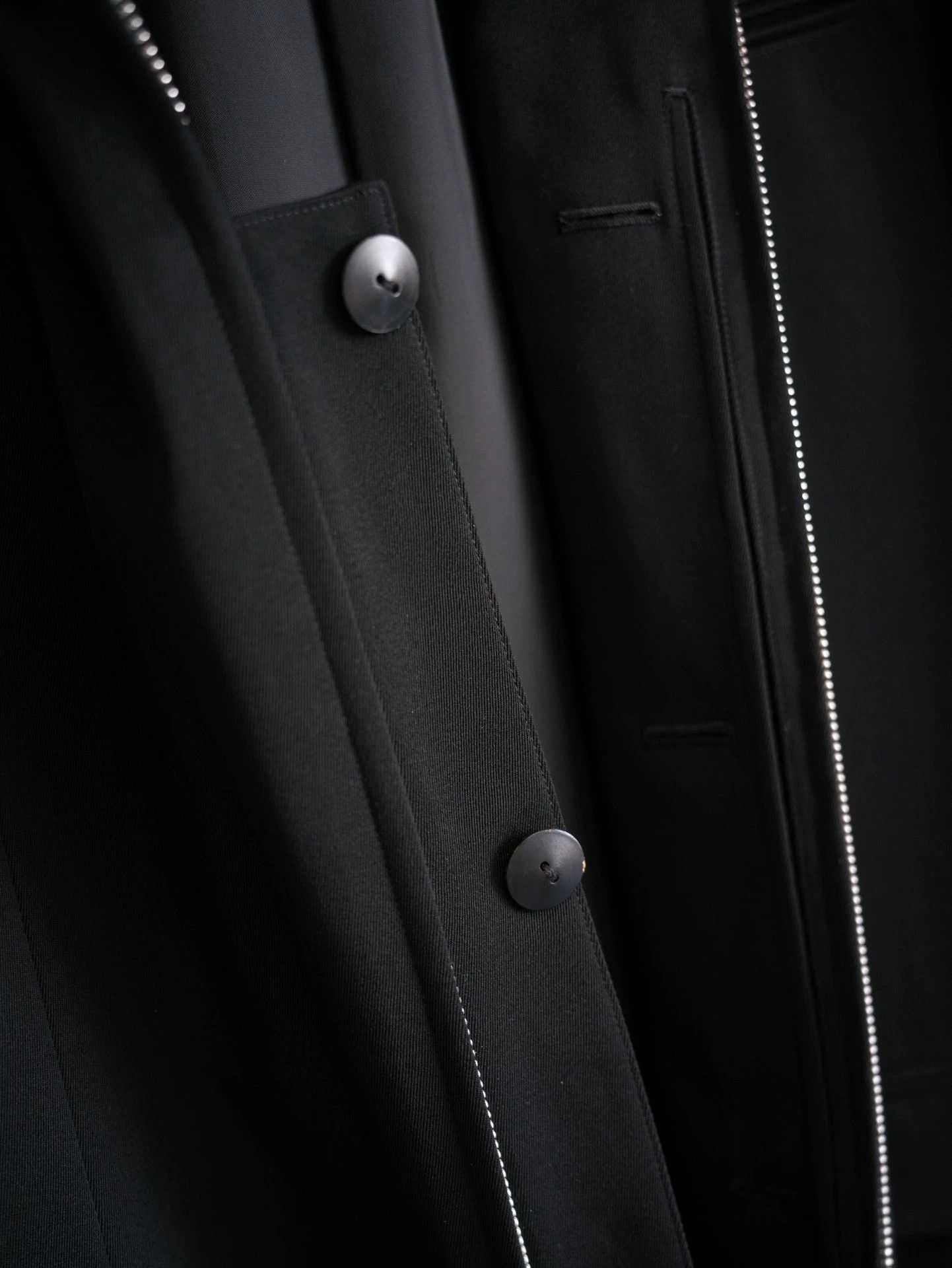 Yohji Yamamoto Yohji Yamamoto 02AW Runway Leather Buckle Zip Jacket Size US L / EU 52-54 / 3 - 6 Thumbnail