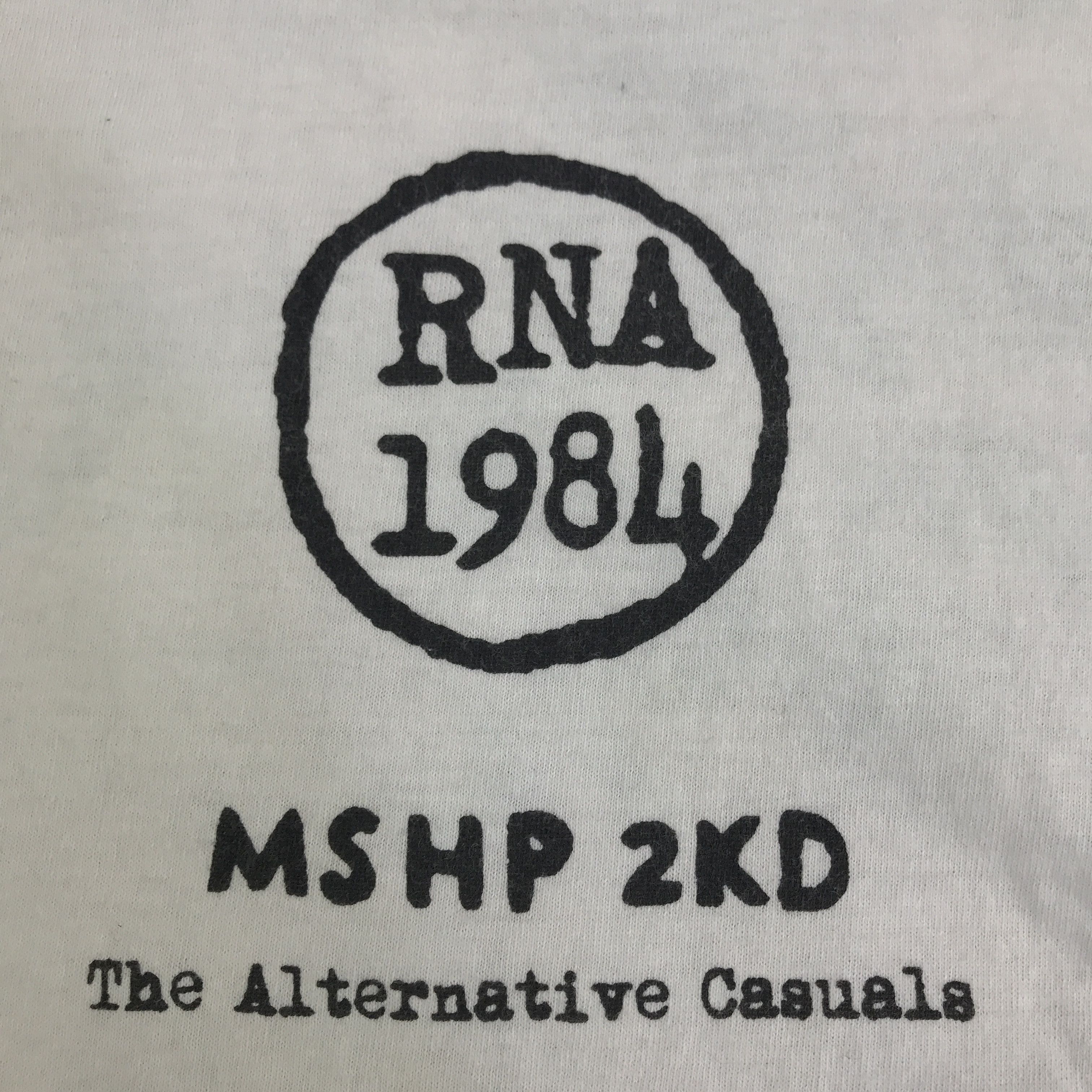 Japanese Brand Rna japan alternative 1984 long sleeve t-shirt K117B4 Size US M / EU 48-50 / 2 - 11 Thumbnail