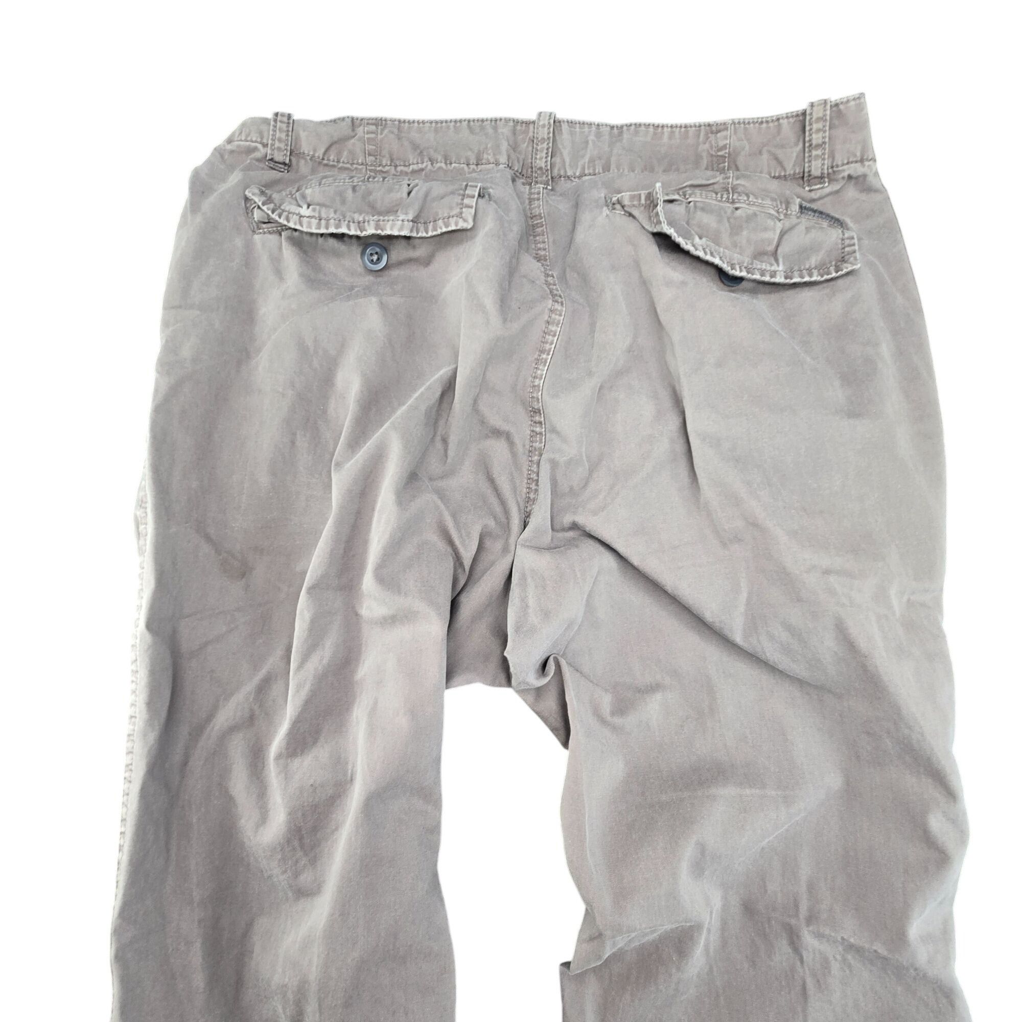 Other Calvin Klein Dylan Mens Casual Pants 32x34 Gray 100% Cotton Size US 32 / EU 48 - 10 Thumbnail