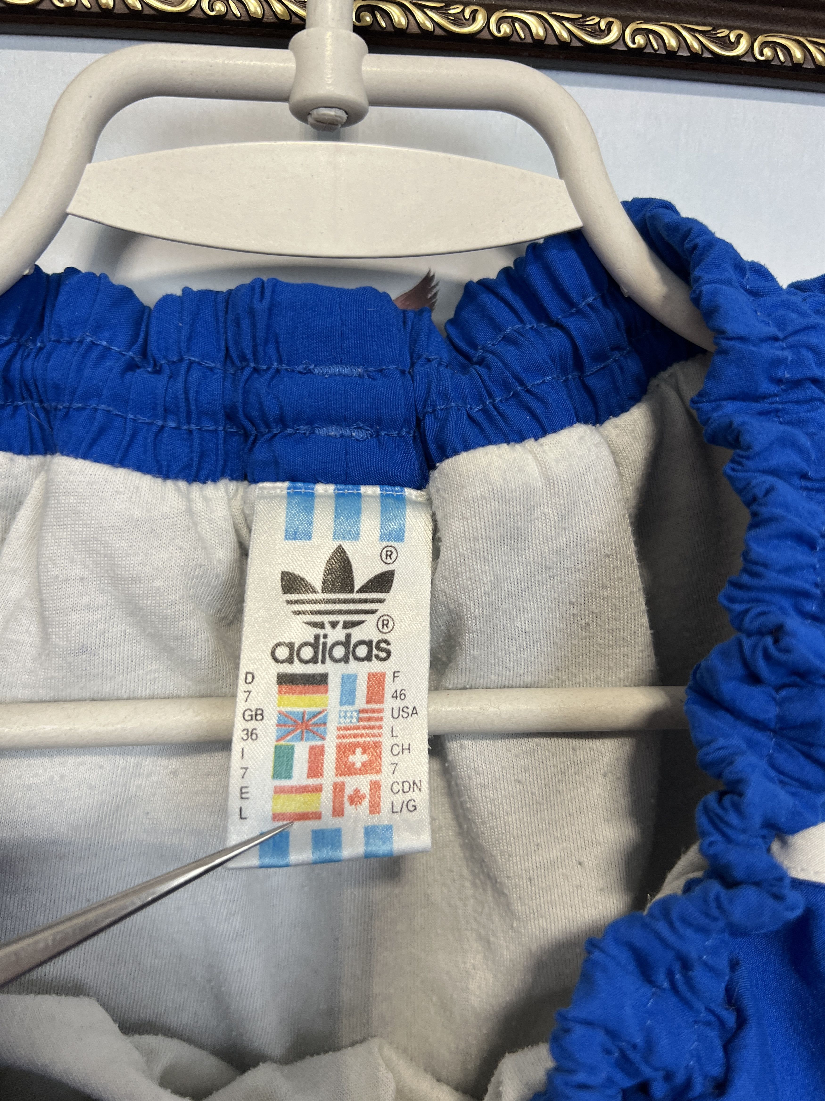 Adidas Vintage 90's Adidas Shorts Sport Rare Sport Swimming Hype Size US 34 / EU 50 - 8 Thumbnail