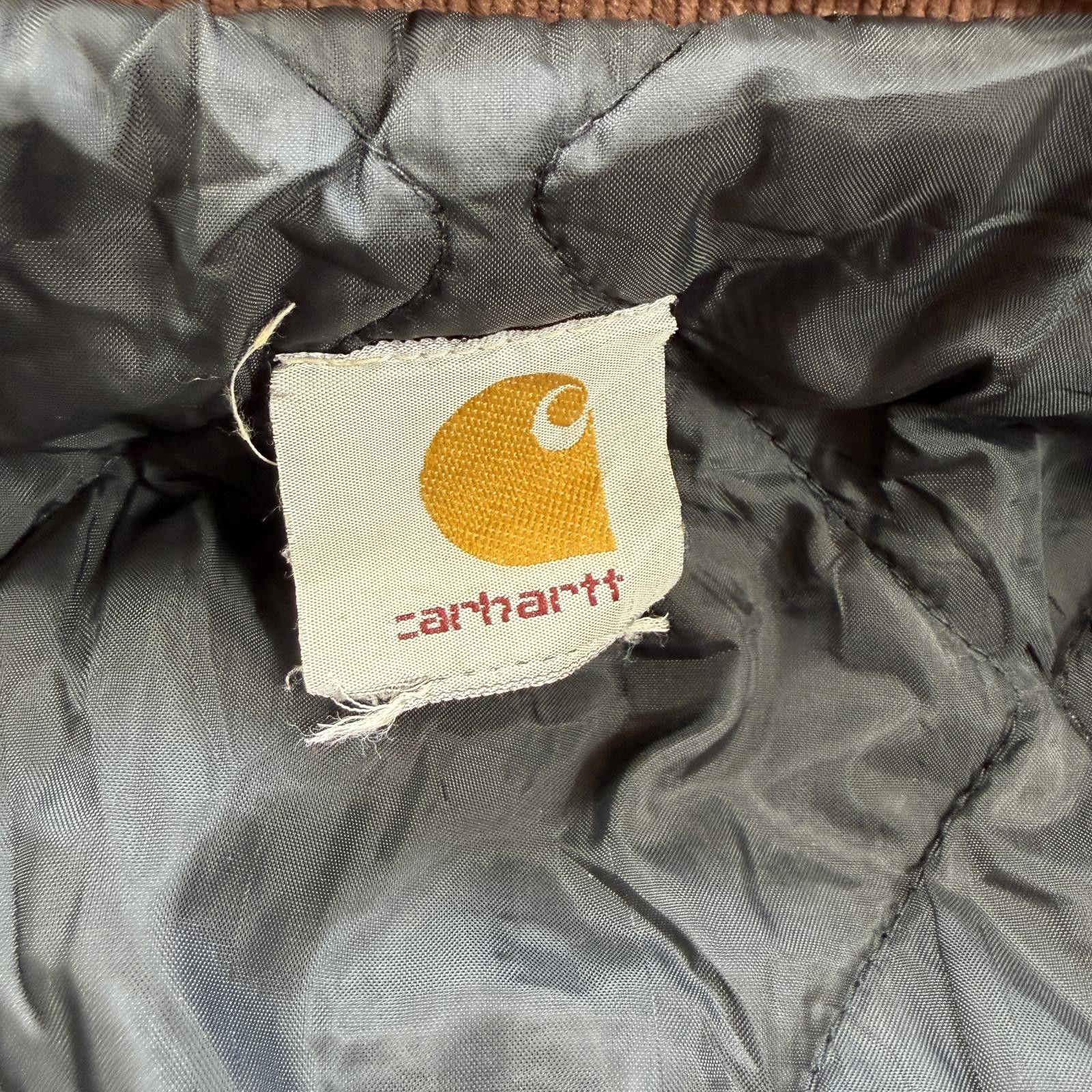 Carhartt Vintage Carhartt Duck Work Jacket Blanket Lined Tan L Size US L / EU 52-54 / 3 - 5 Thumbnail
