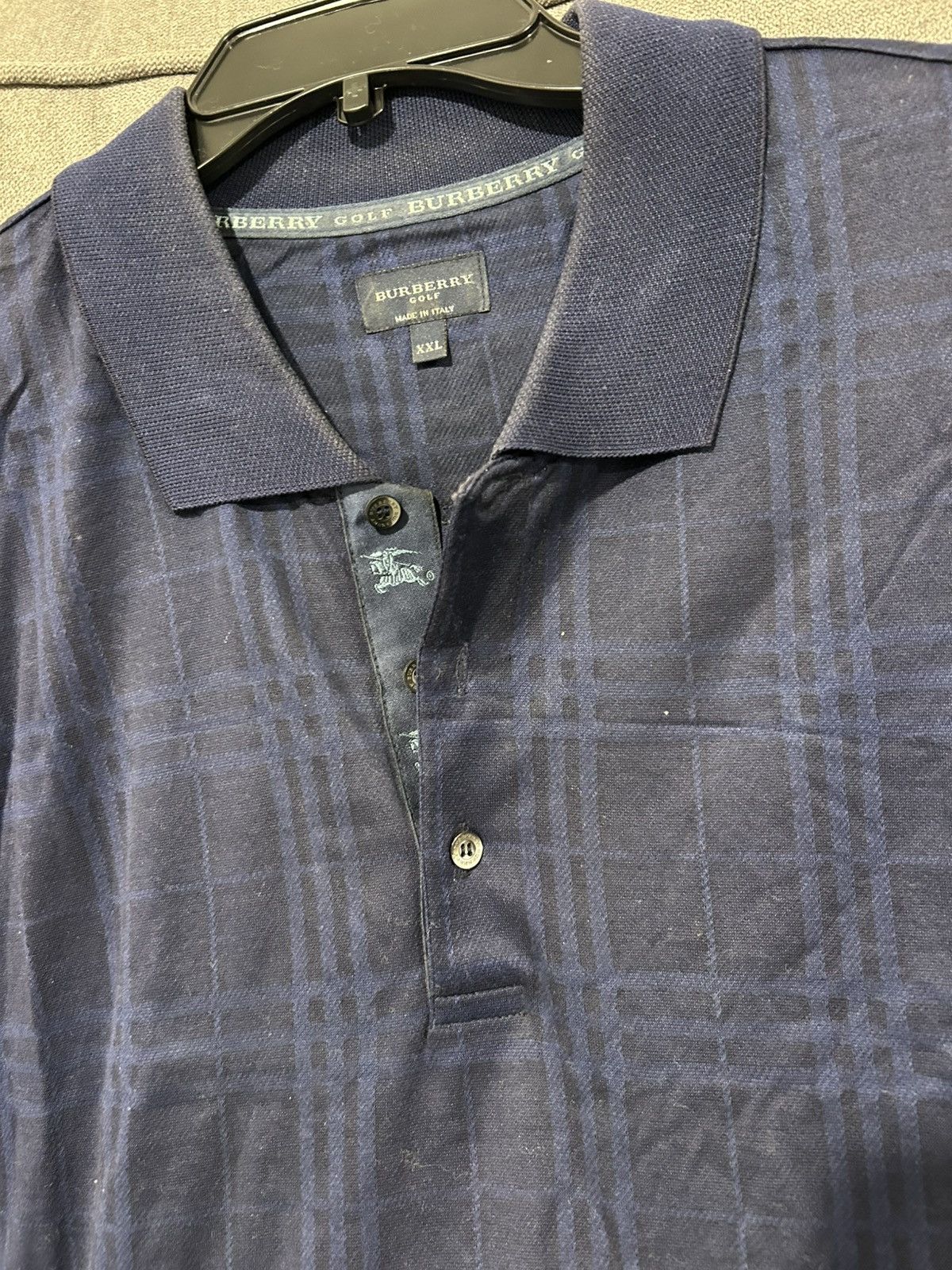 Burberry Mens golf shirt Size US XXL / EU 58 / 5 - 1 Thumbnail