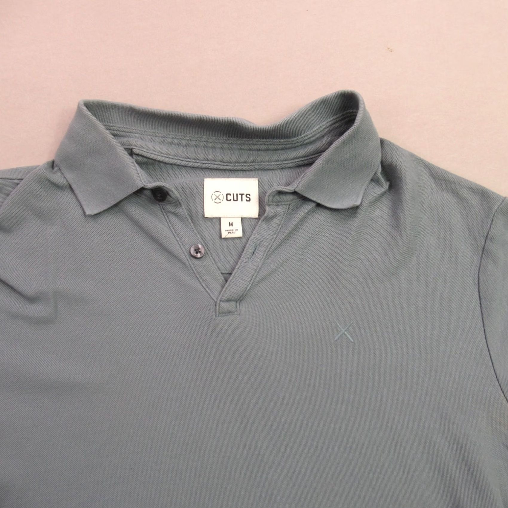 Cuts Cuts Shirt Mens Medium Short Sleeve Gray Lightweight Golf Polo Casual Size US M / EU 48-50 / 2 - 2 Thumbnail