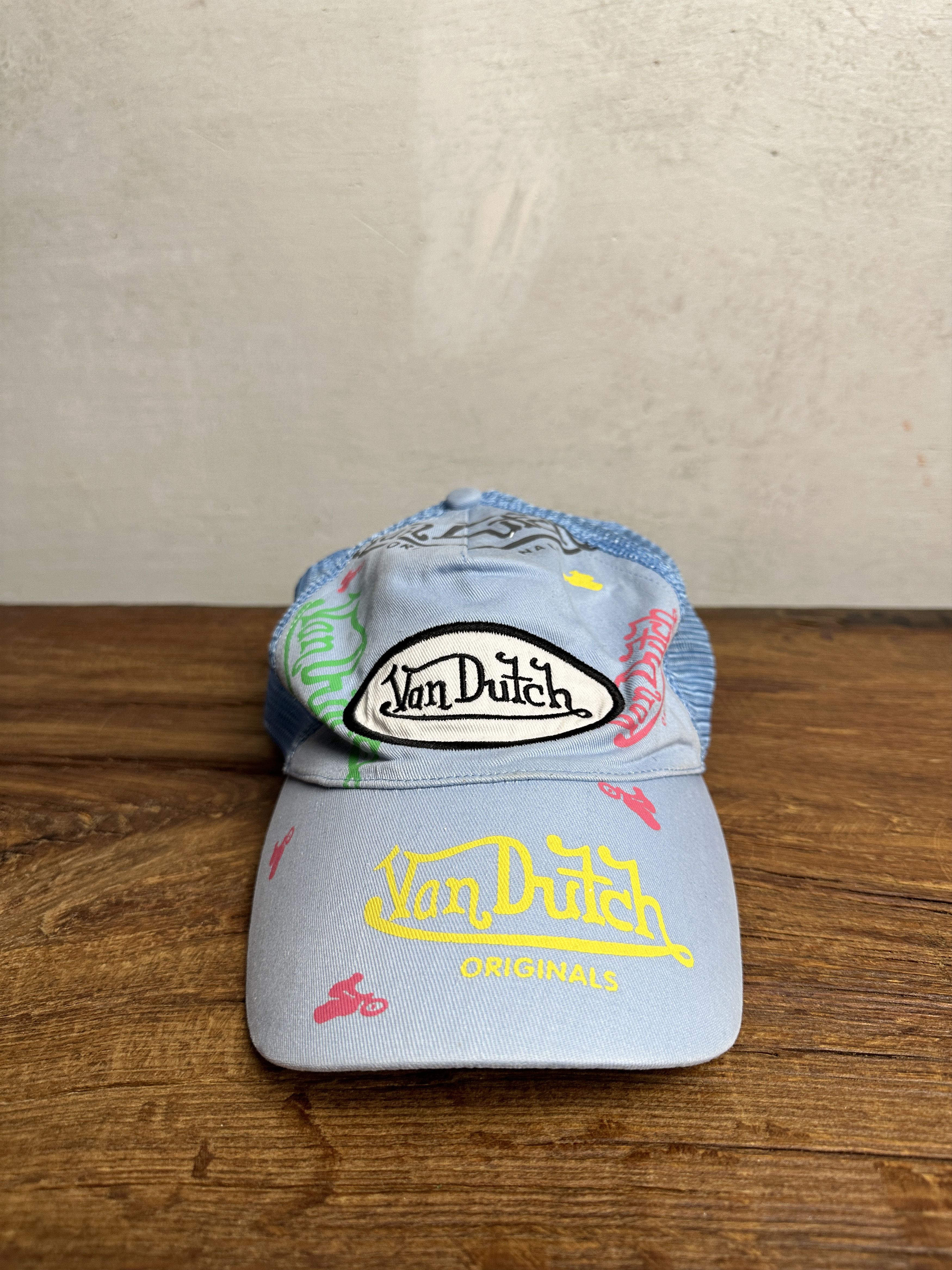 Vintage Von Dutch Logo Mesh Cap Size ONE SIZE - 3 Thumbnail