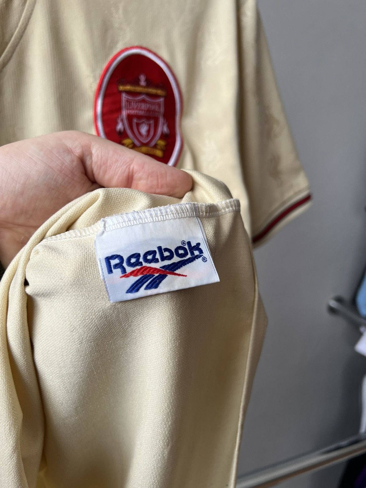 Reebok 1996/97 LIVERPOOL #9 FOWLER AWAY SOCCER JERSEY FOOTBALLSHIRT Size US M / EU 48-50 / 2 - 15 Thumbnail