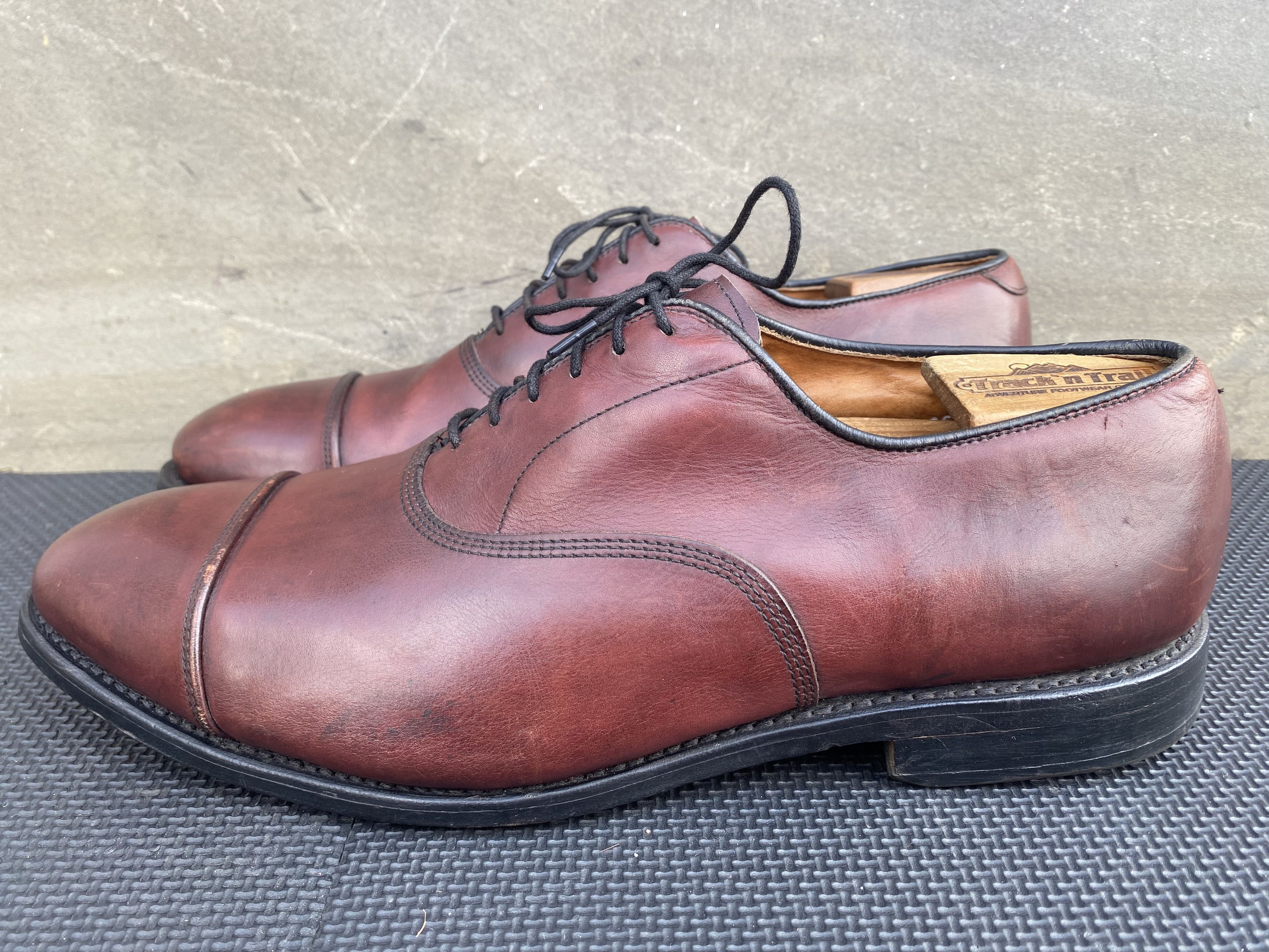 Allen Edmonds Allen Edmonds Park Avenue Cap Toe Oxford Dress Leather Size US 10 / EU 43 - 5 Thumbnail