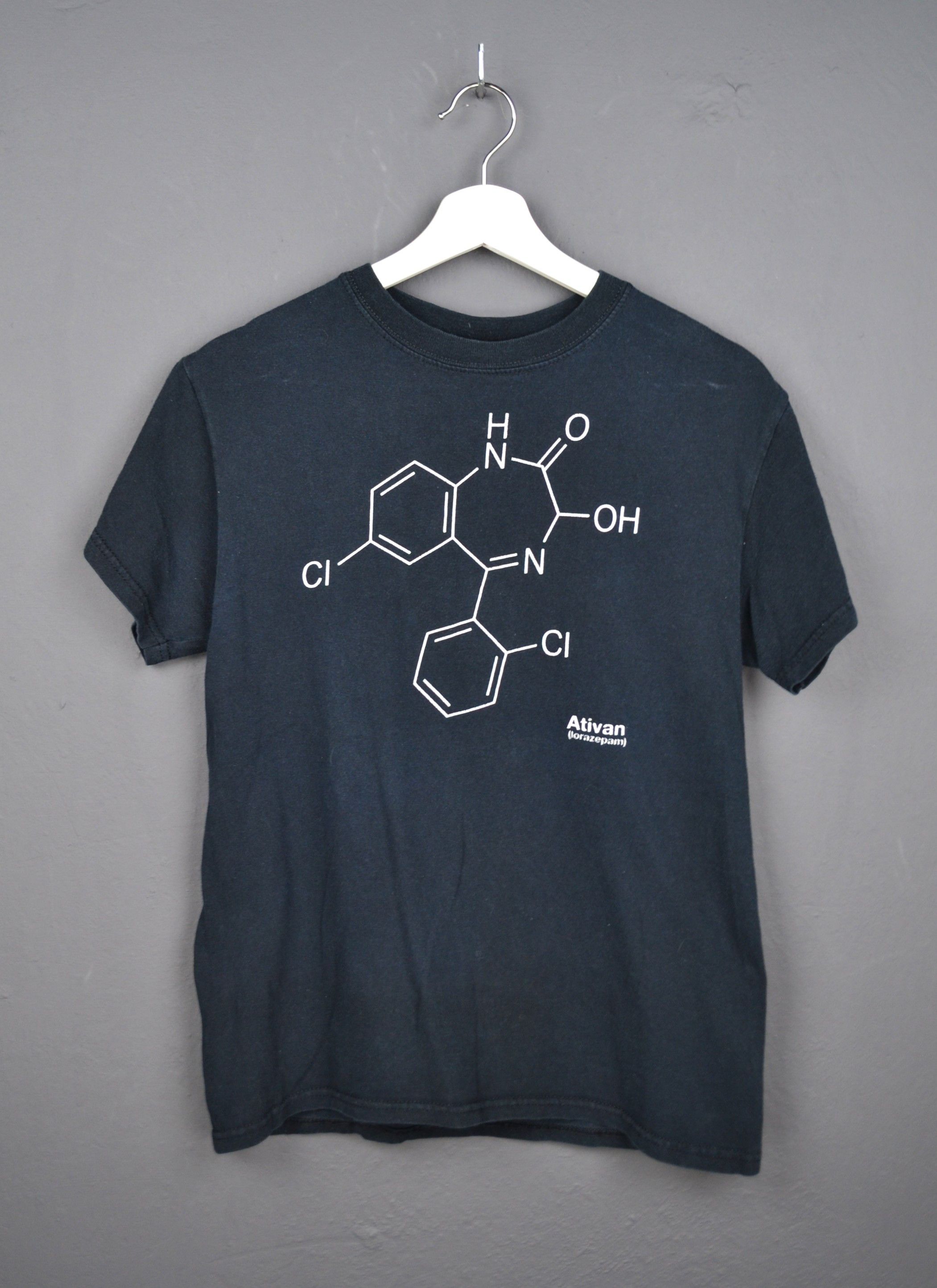 Band Tees Vintage Drug T-shirt Ativan Lorazepam S Size US S / EU 44-46 / 1 - 2 Thumbnail