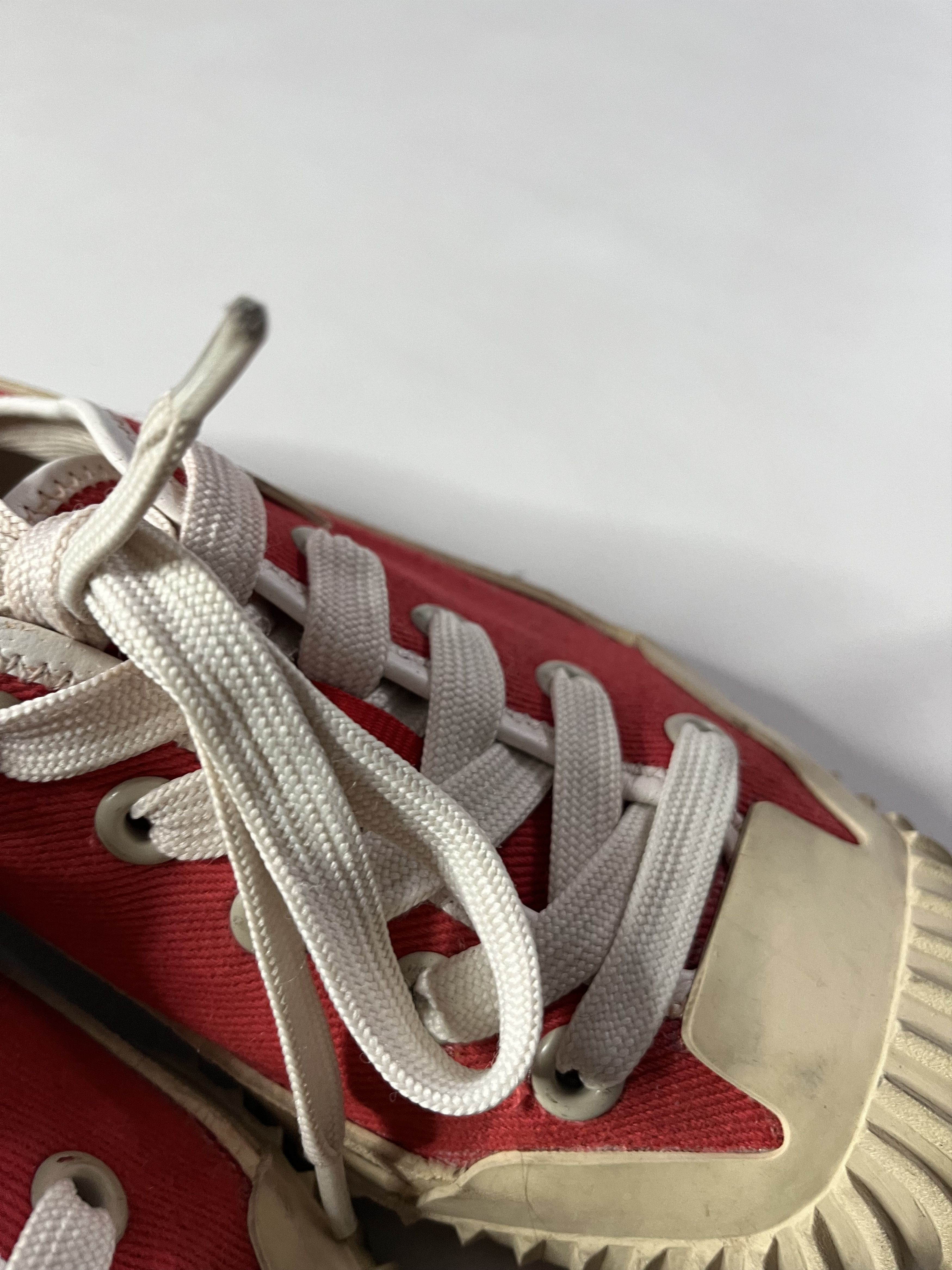 Acne Studios Acne Studios red low sneakers Size US 7.5 / IT 37.5 - 4 Thumbnail