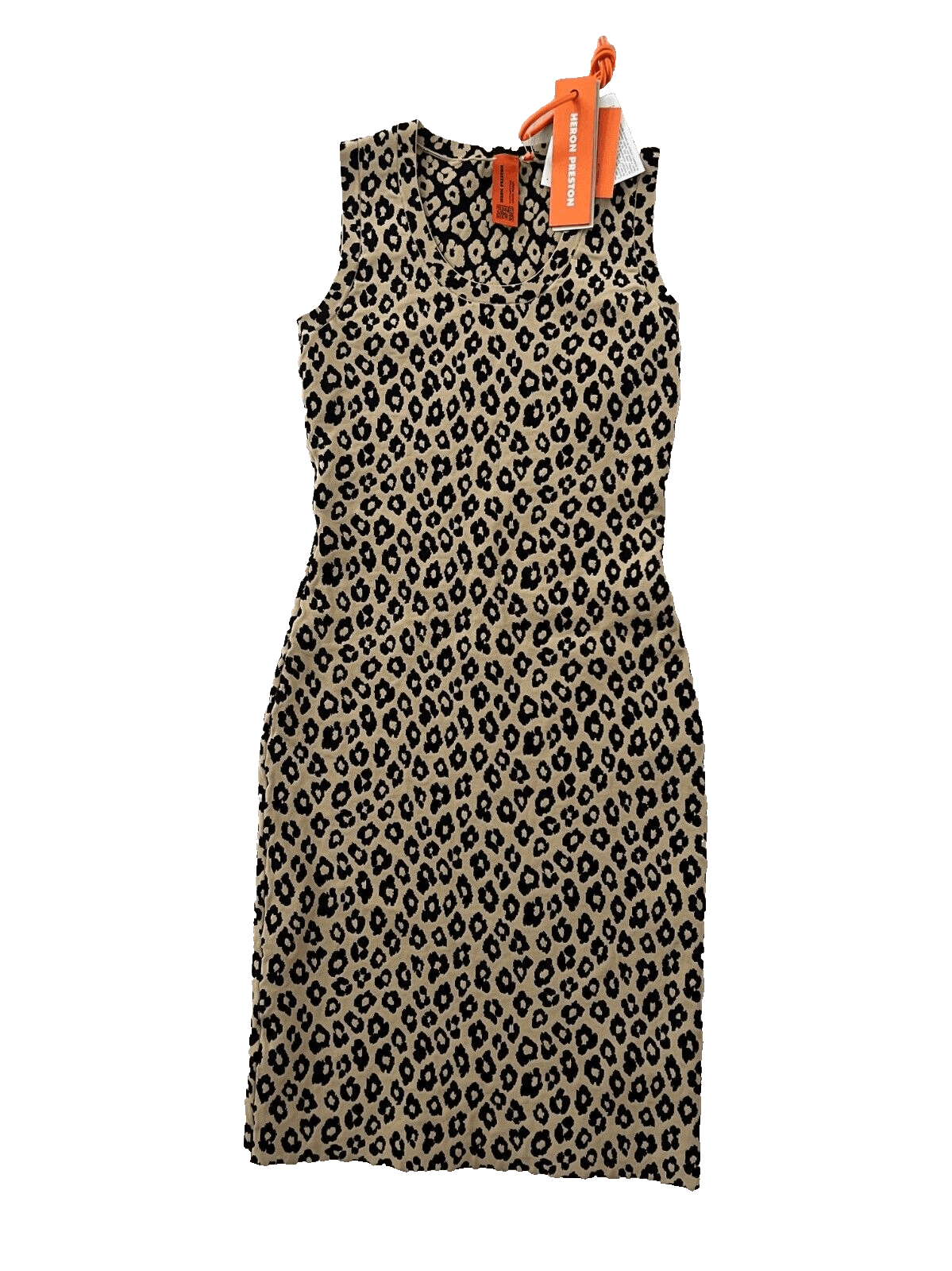 Heron Preston Heron Preston Bodycon Leopard Dress ( S ) Size S / US 4 / IT 40 - 1 Thumbnail