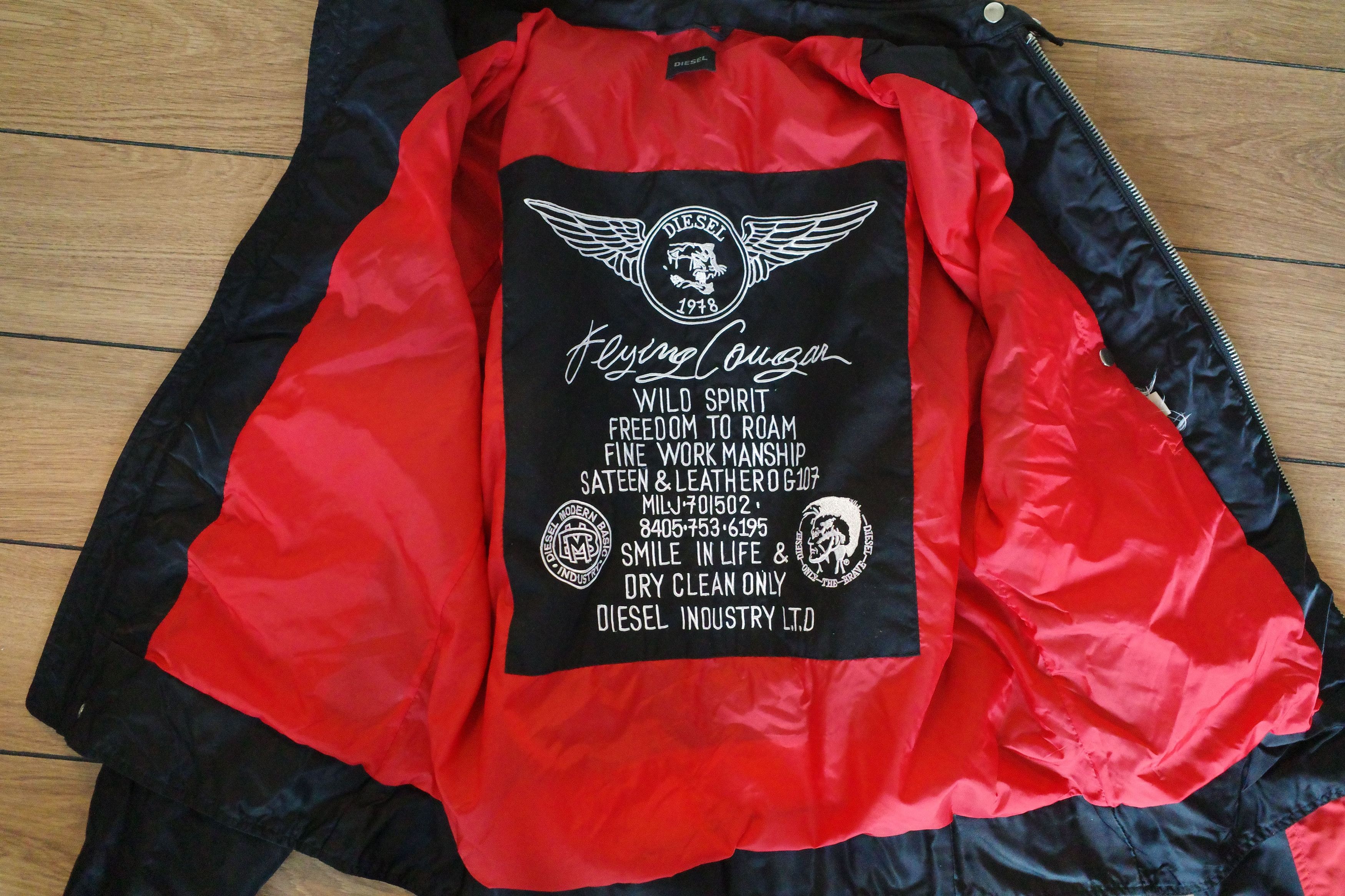 Diesel Diesel Flying Cougar Racing Jacket Size US M / EU 48-50 / 2 - 4 Thumbnail