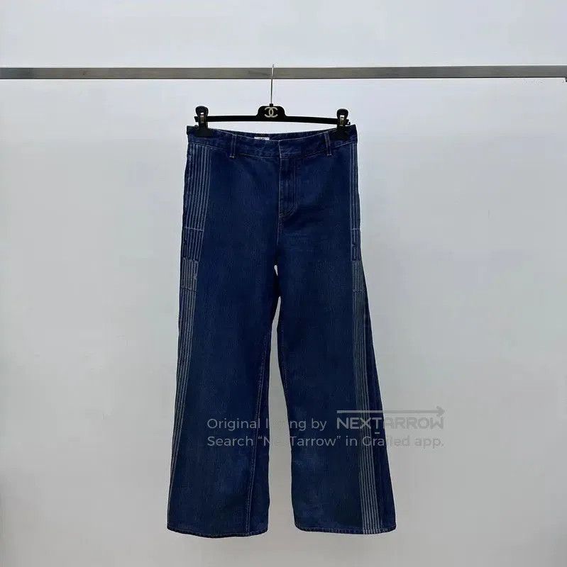 Other Dior Women's Blue Casual Wide-Leg Pants . Size 30" / US 8 / IT 44 - 1 Thumbnail