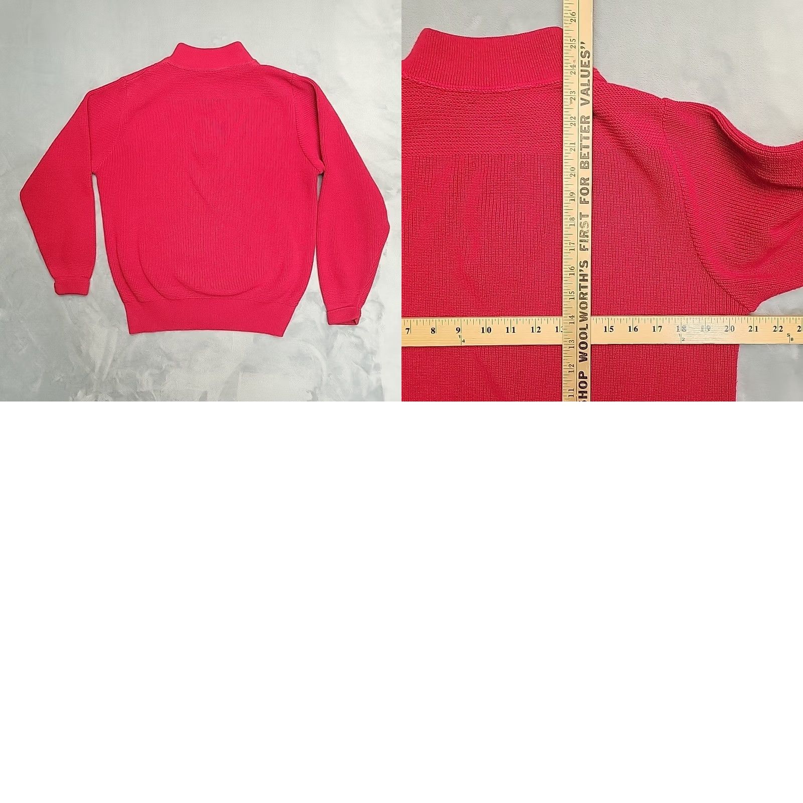 Vintage VINTAGE Alps Sweater Mens M Red Knit Henley Long Sleeve Outdoors Casual Size US M / EU 48-50 / 2 - 8 Thumbnail