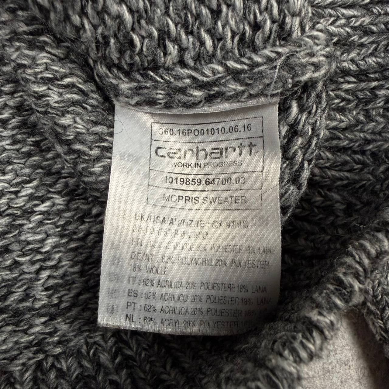 Carhartt Wip CARHARTT MORRIS KNIT SWEATER Size US XS / EU 42 / 0 - 5 Thumbnail