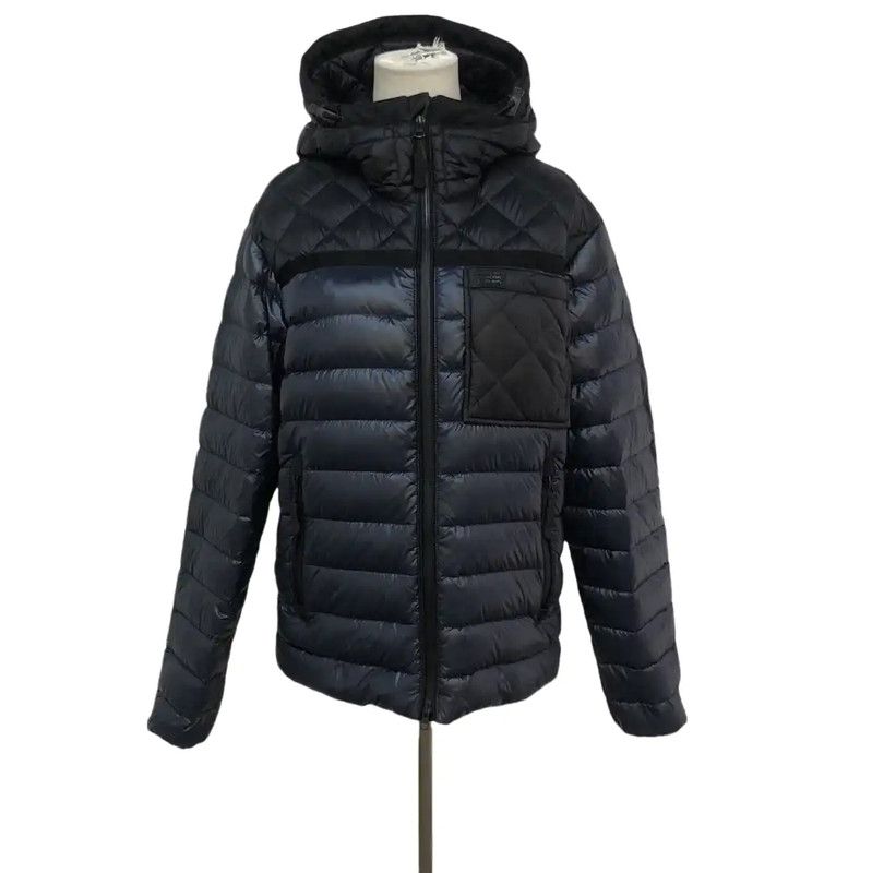 Burberry Burberry Men's Dark Blue Down Jacket Size US L / EU 52-54 / 3 - 1 Thumbnail