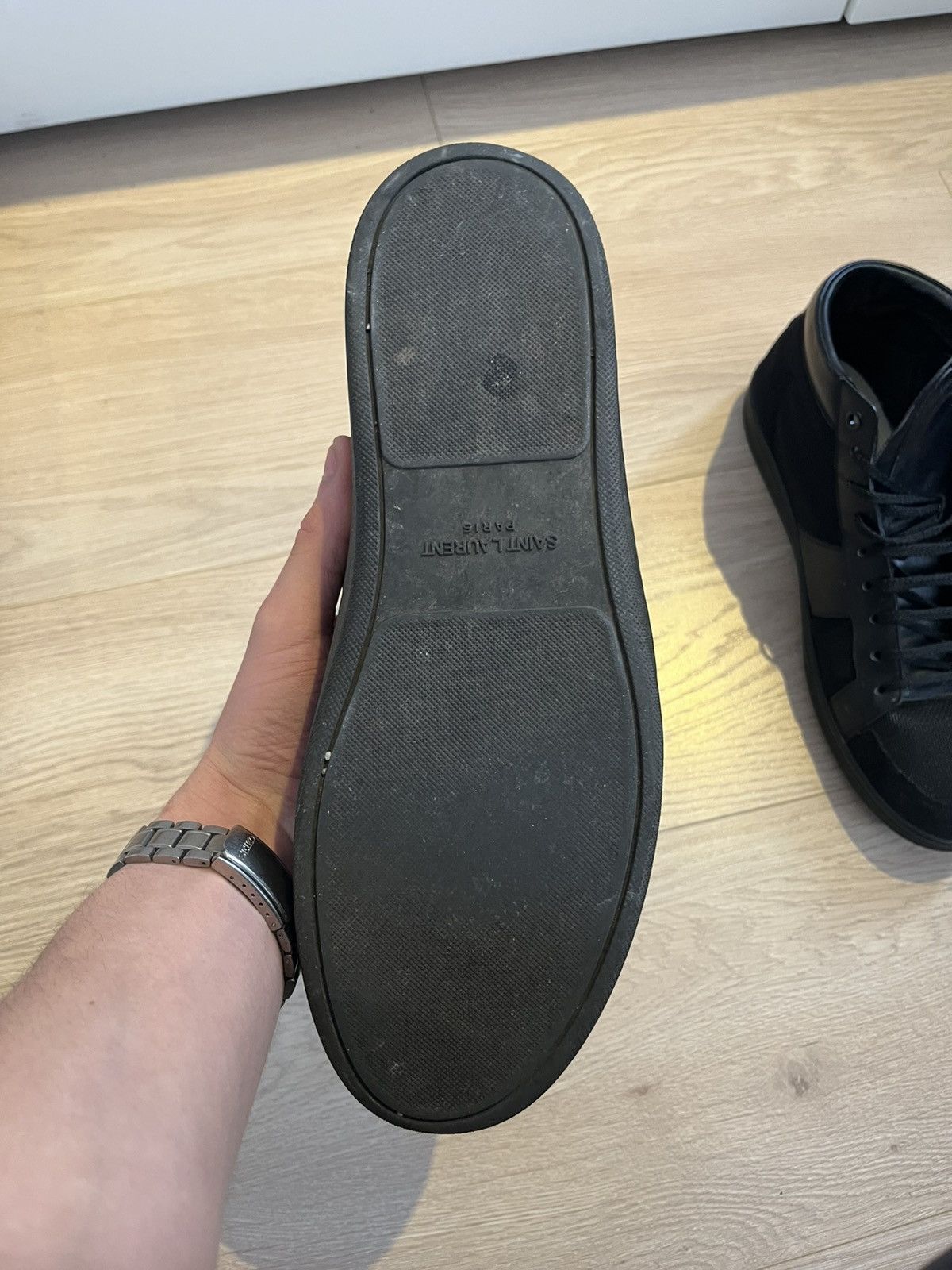 Saint Laurent Paris Saint laurent paris SL/03m midtop Size US 9.5 / EU 42-43 - 5 Thumbnail