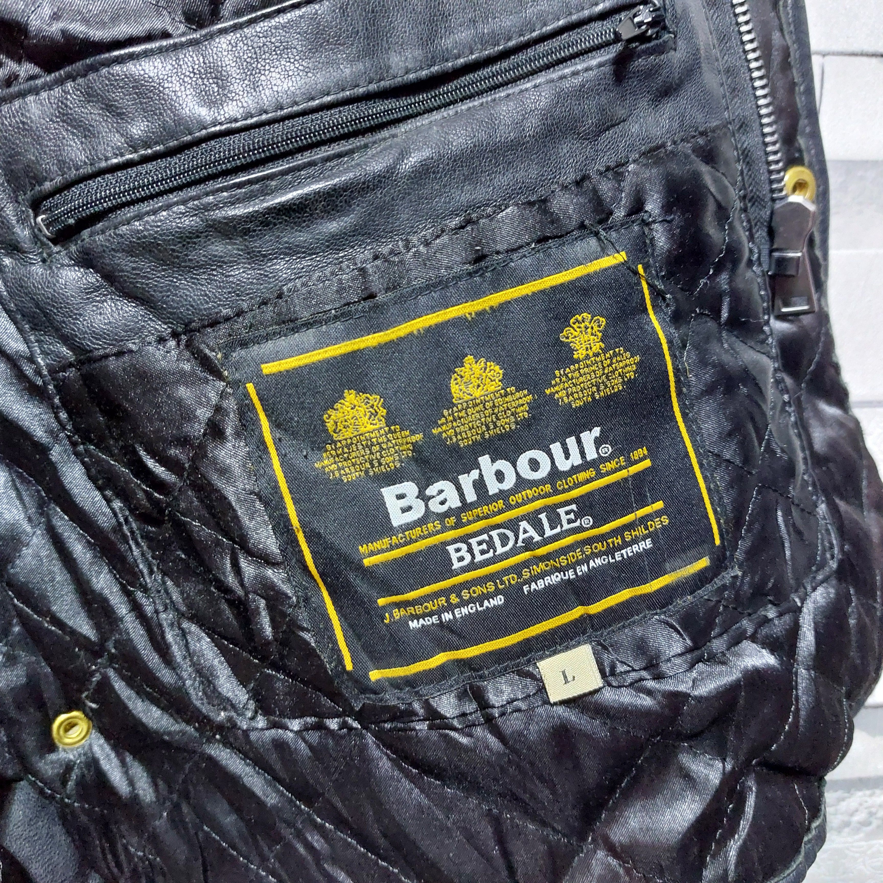 Barbour Barbour Leather jacket Size US L / EU 52-54 / 3 - 6 Thumbnail