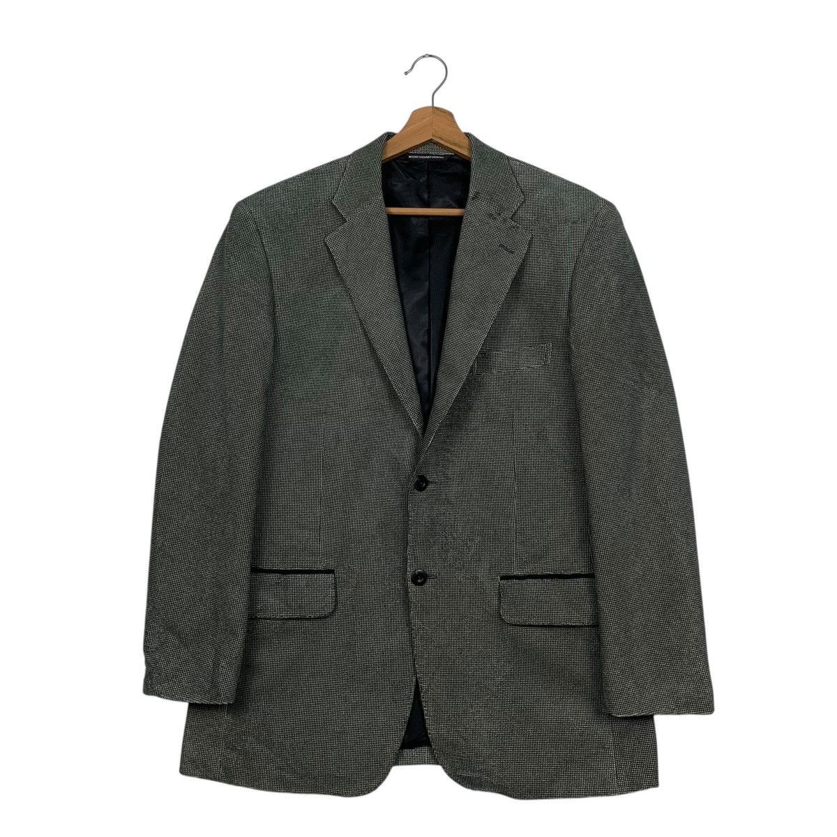 Japanese Brand Mieko Uesako Homme Herringbone Casual Jacket Size US M / EU 48-50 / 2 - 1 Thumbnail