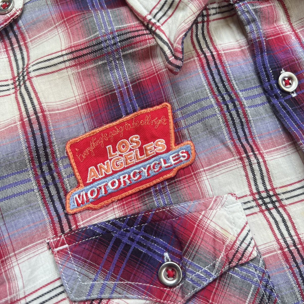 Von Dutch Von Dutch Motorcycles Flannel Shirt Size US L / EU 52-54 / 3 - 6 Thumbnail