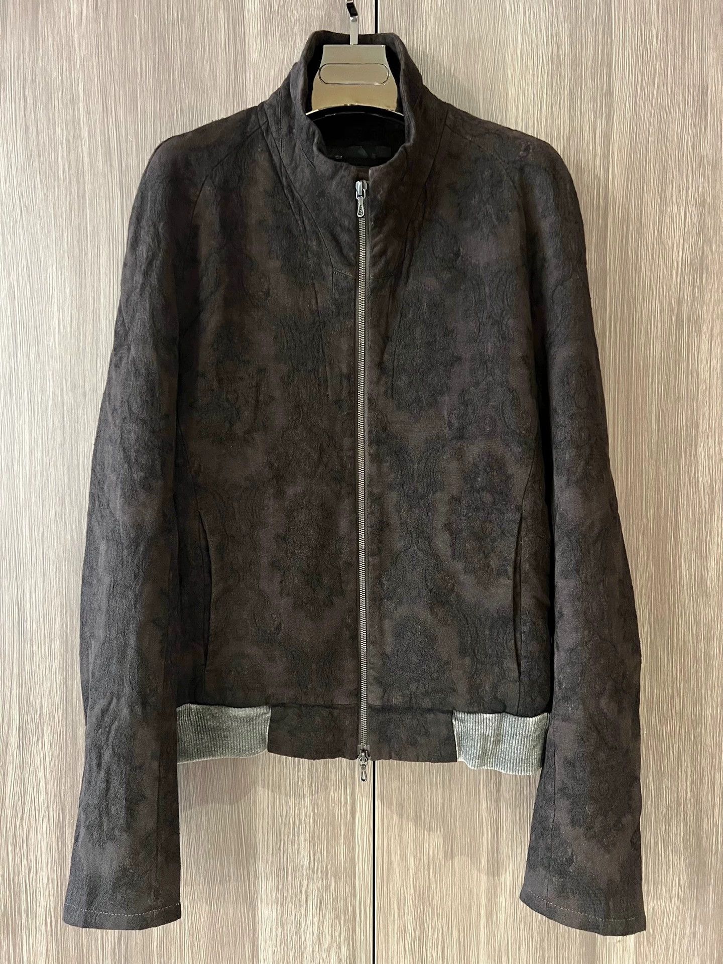Julius Julius 7 Vintage Jacquard Stand Collar Coat Size US S / EU 44-46 / 1 - 7 Thumbnail