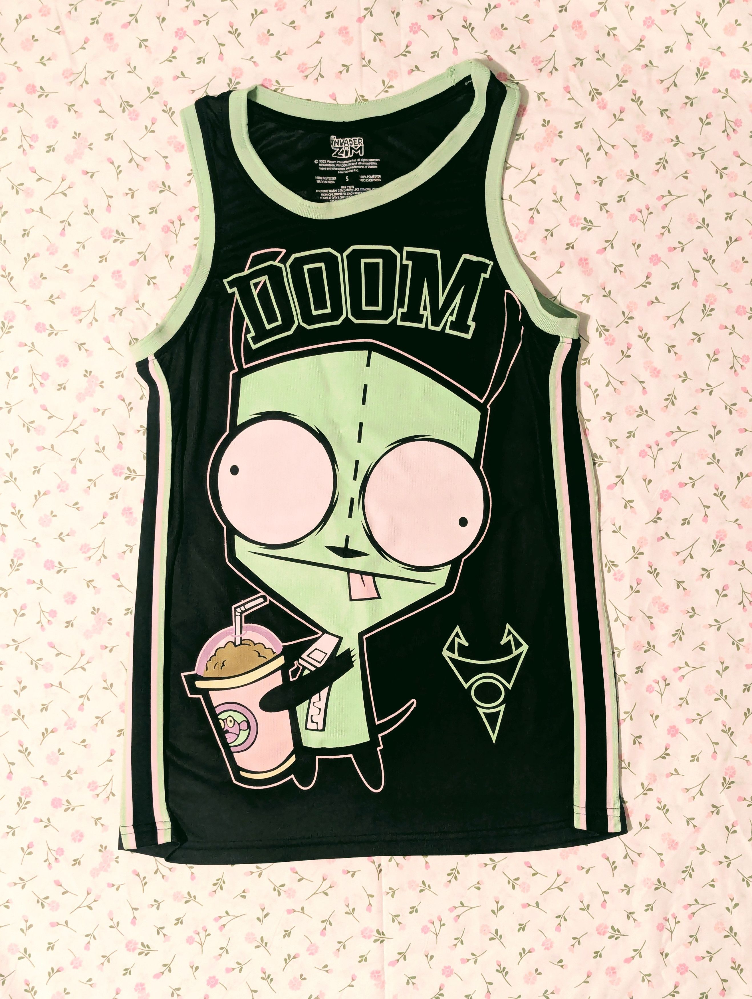 Vintage Vintage Unisex Invader Zim Gir Top Size US S / EU 44-46 / 1 - 2 Thumbnail