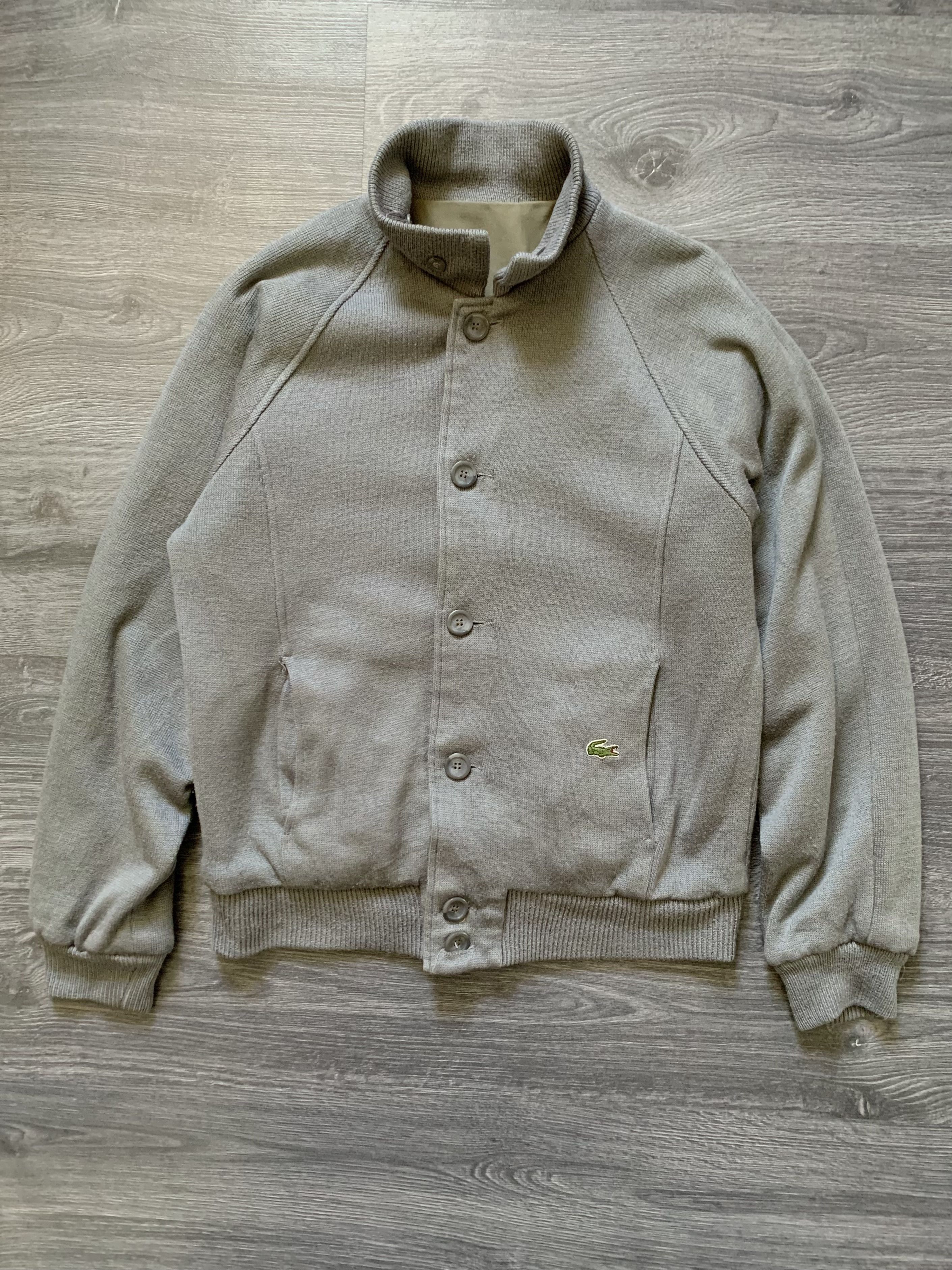Lacoste Vintage Lacoste Izod Reversible Bomber Jacket Size US S / EU 44-46 / 1 - 2 Thumbnail