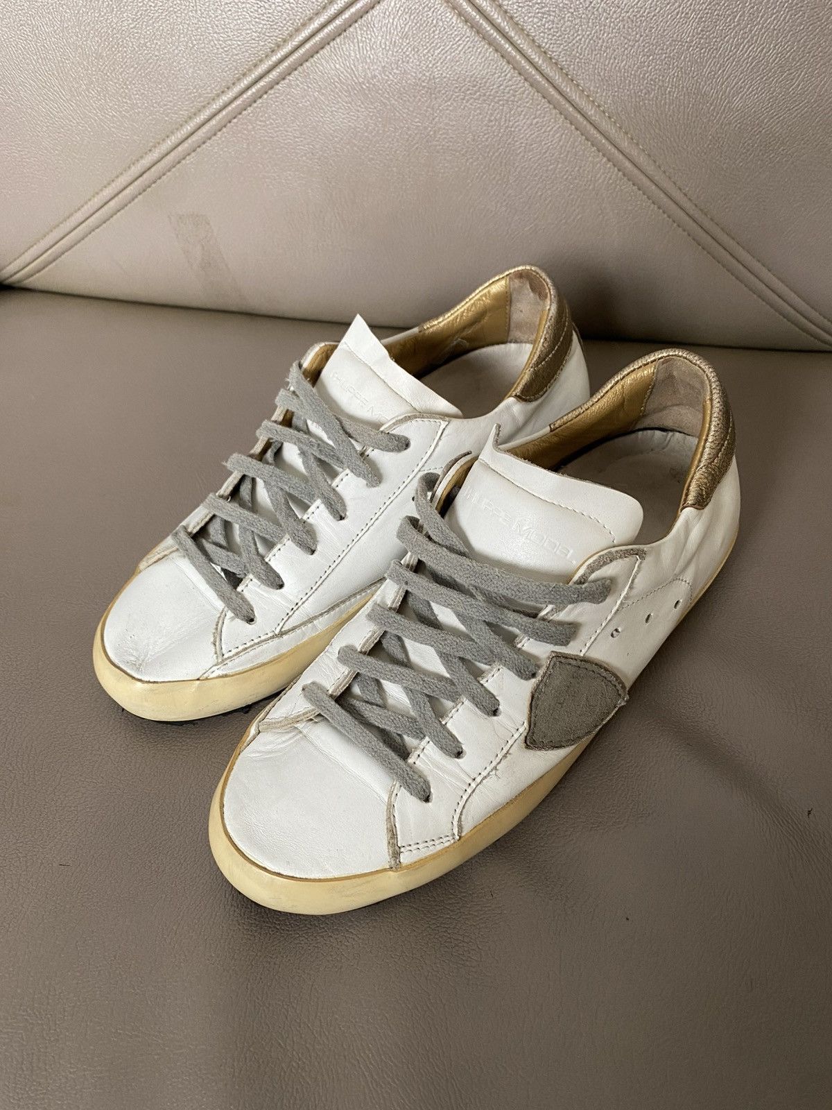 Philippe Model Philippe model paris low top sneakers leather Size US 5.5 / EU 38 - 2 Thumbnail