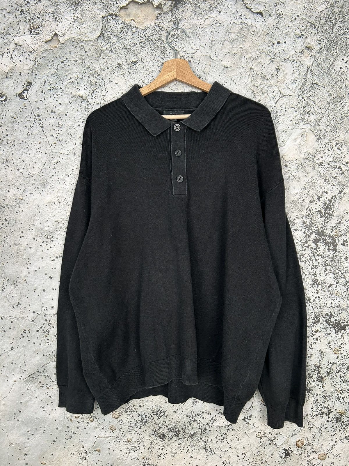 Cos COS Basic Sweatshirt Polo Minimalist Classic Scandi Designer Size US XL / EU 56 / 4 - 1 Thumbnail