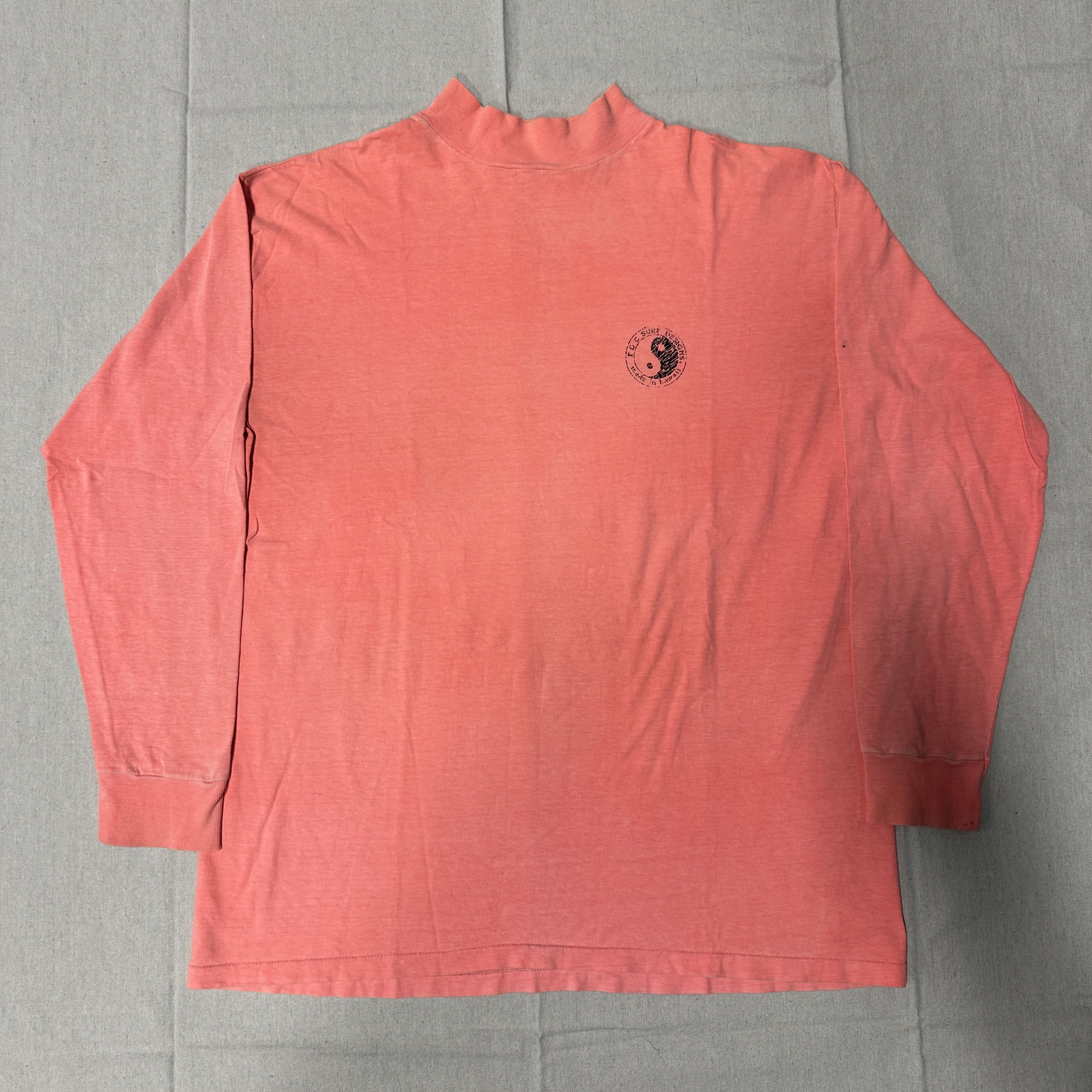 eS Vintage T&C Surf Designs Yin Yang Graphic Long Sleeve T-Shirt Size XL 80s Size US XL / EU 56 / 4 - 1 Thumbnail