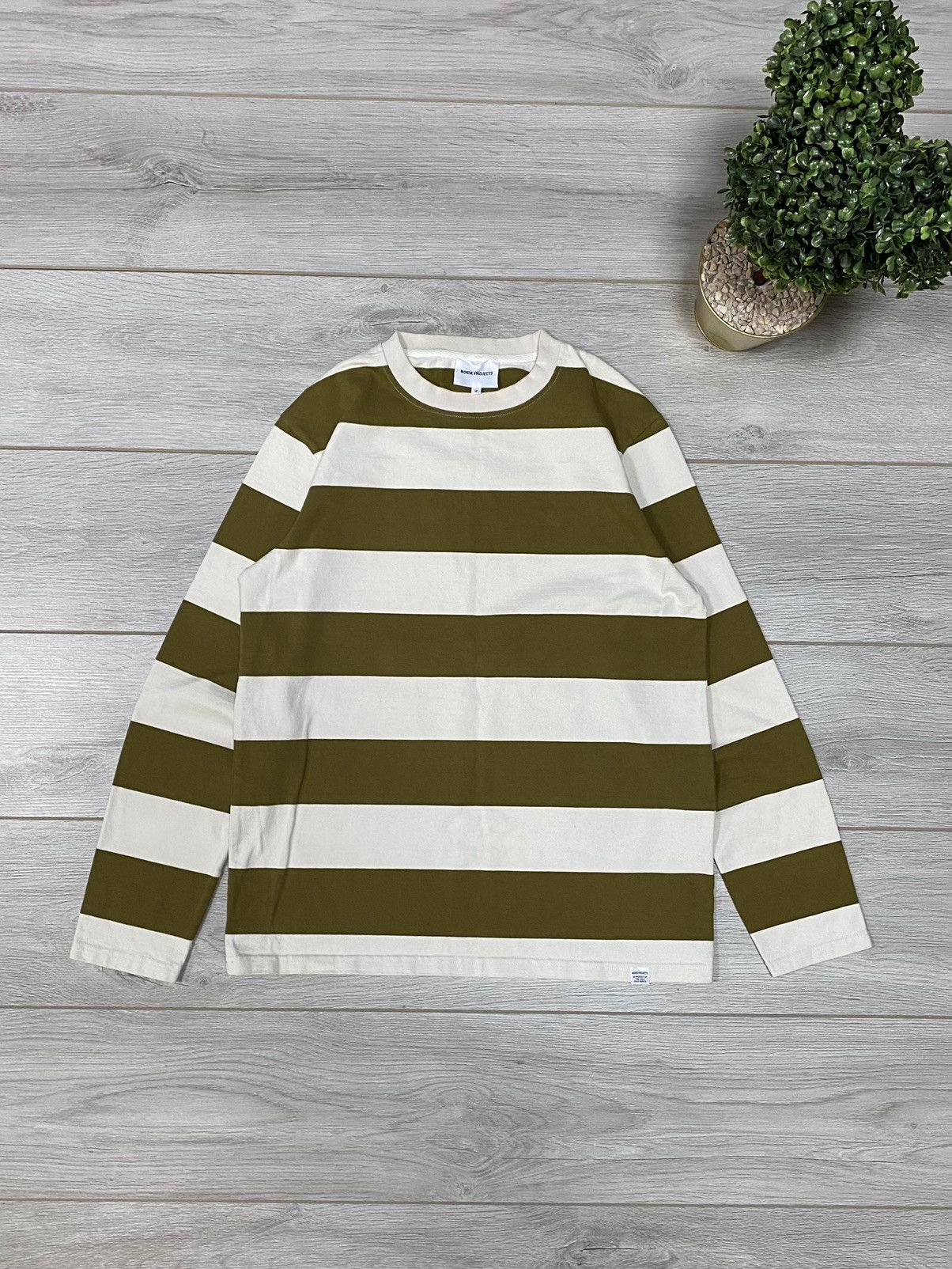 Norse Projects Norse Project striped sweatshirt long sleeve Size US M / EU 48-50 / 2 - 1 Thumbnail