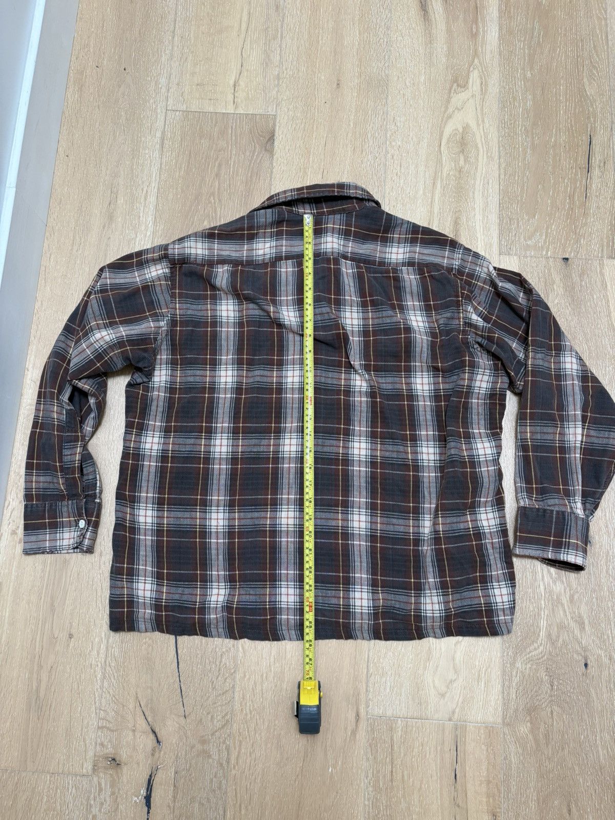 Saks Fifth Avenue Saks Fifth Avenue Vintage Flannel Size US XL / EU 56 / 4 - 5 Thumbnail