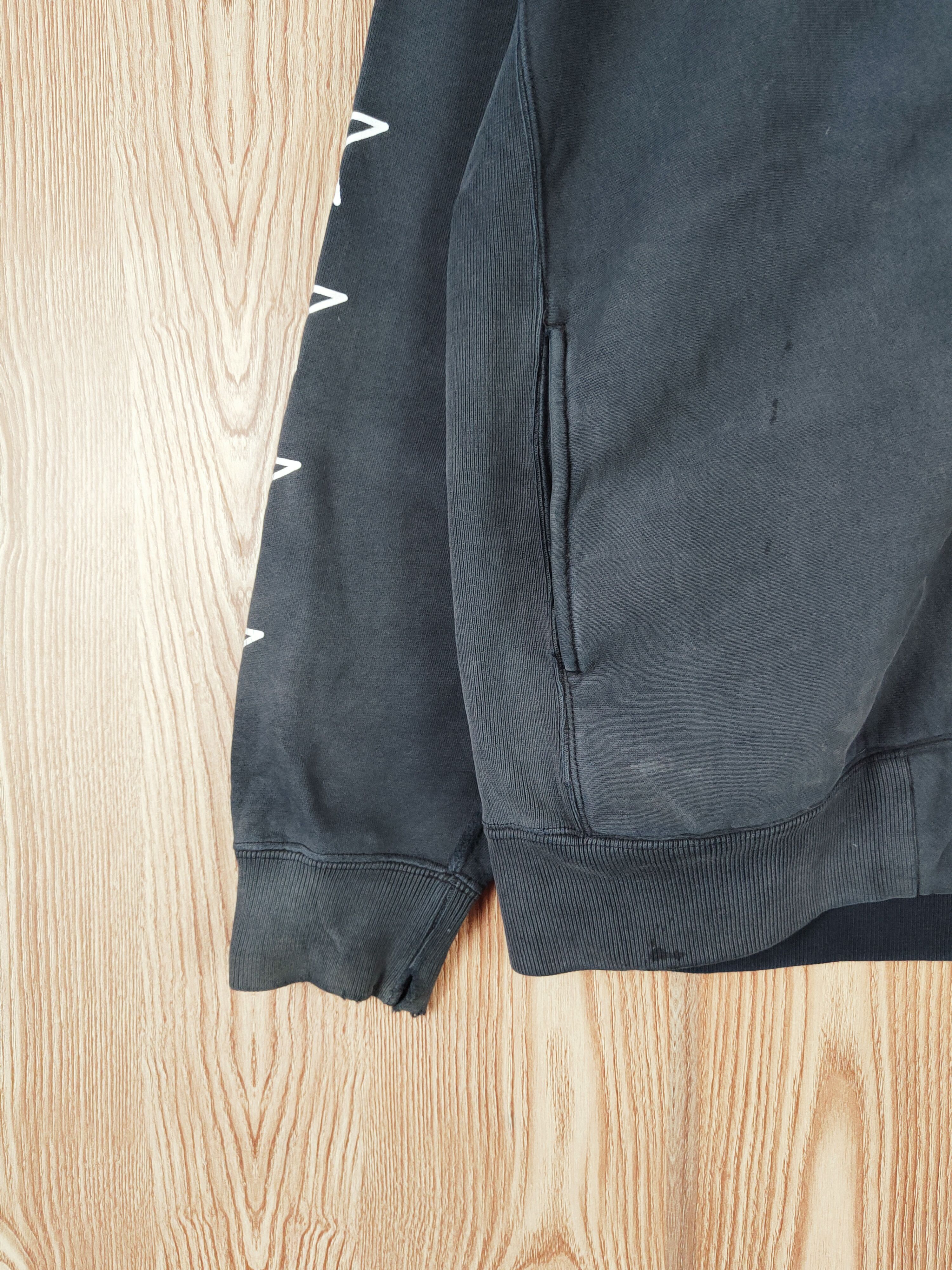 Japanese Brand × Vintage Japanese Brand Black Faded Lucky John Hoodie Sweaters Size US L / EU 52-54 / 3 - 5 Thumbnail