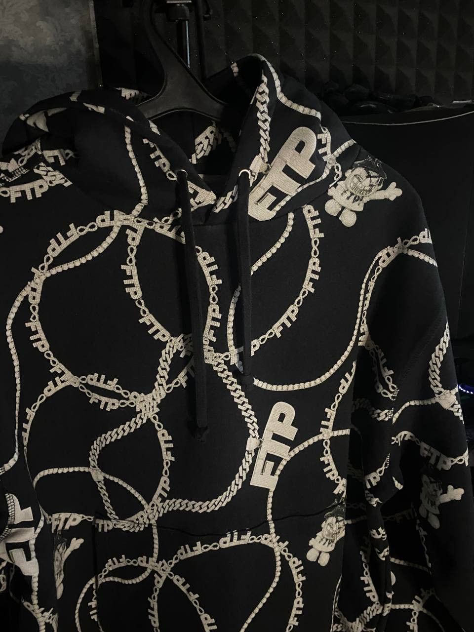 Fuck The Population FTP Diamond Chain Pullover Hoodie Size US L / EU 52-54 / 3 - 2 Thumbnail