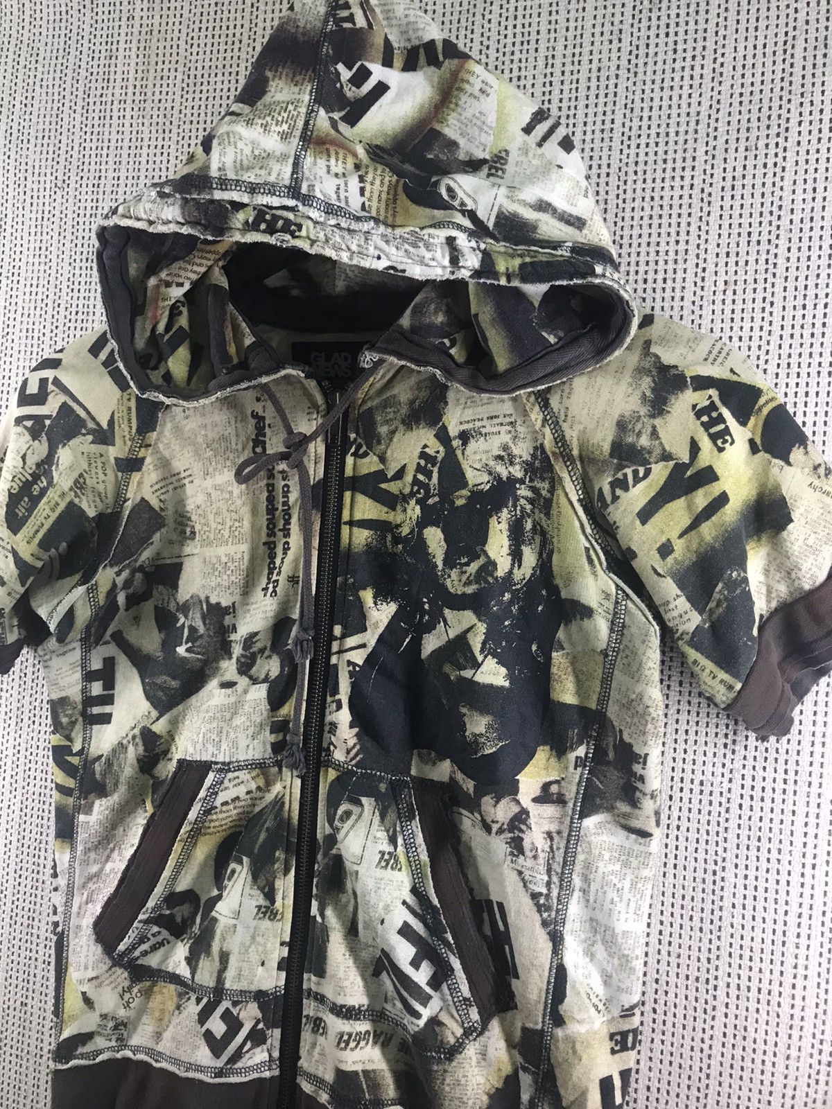 Seditionaries GLAD NEWS PUNK WOMAN HOODIE JAPANESE BRAND Size S / US 4 / IT 40 - 4 Thumbnail