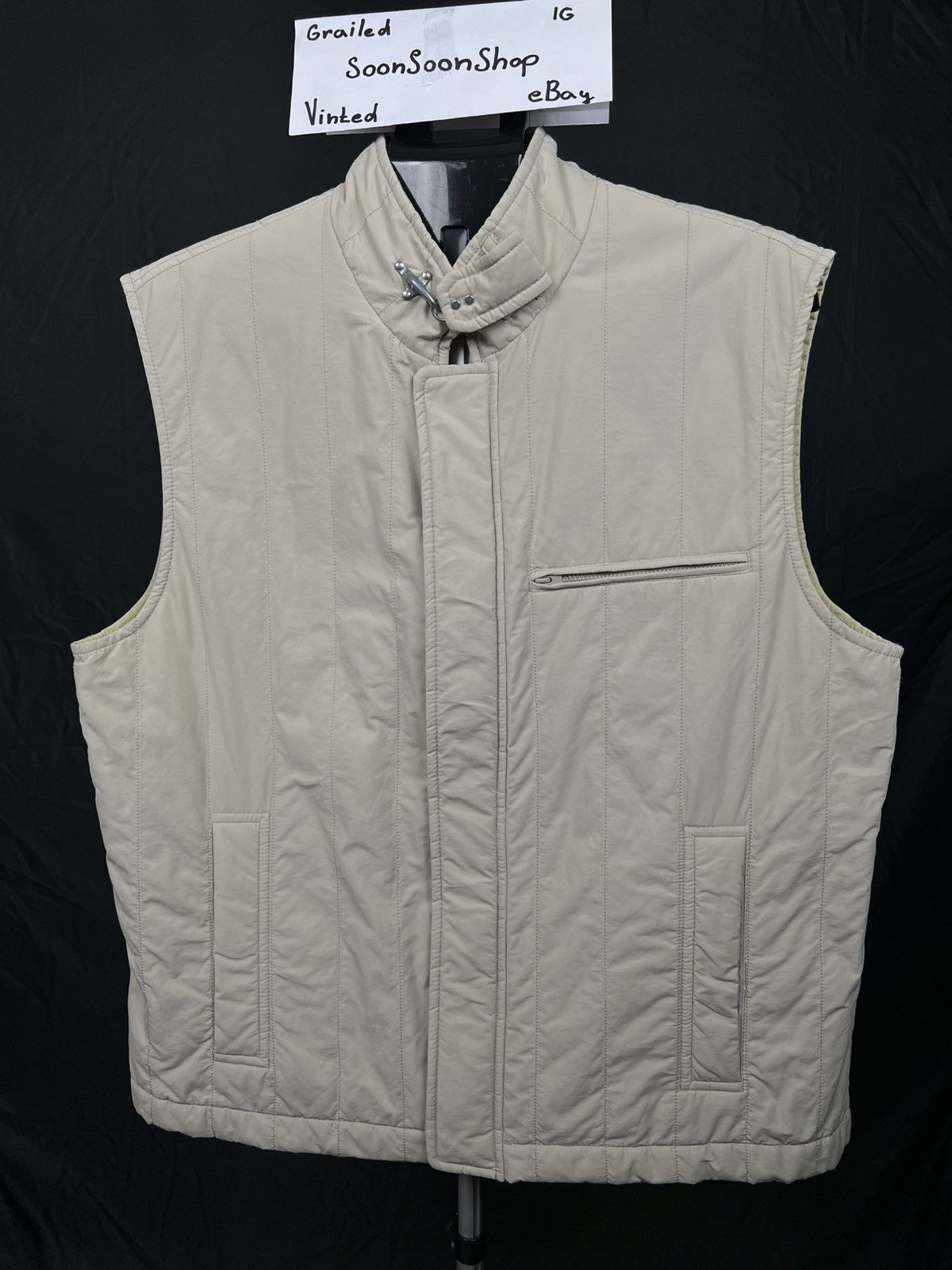 Fay Fay Italy vest jacket with iconic carabiner lock Size US XXL / EU 58 / 5 - 2 Thumbnail