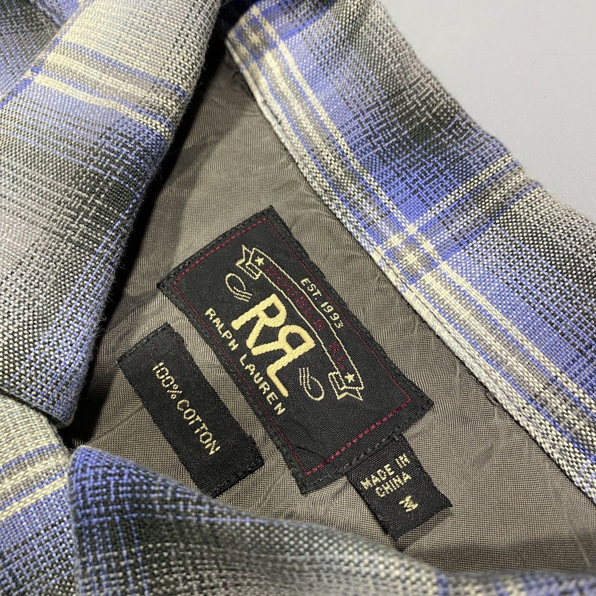 RRL Ralph Lauren Flannel Shirt Size US M / EU 48-50 / 2 - 11 Thumbnail