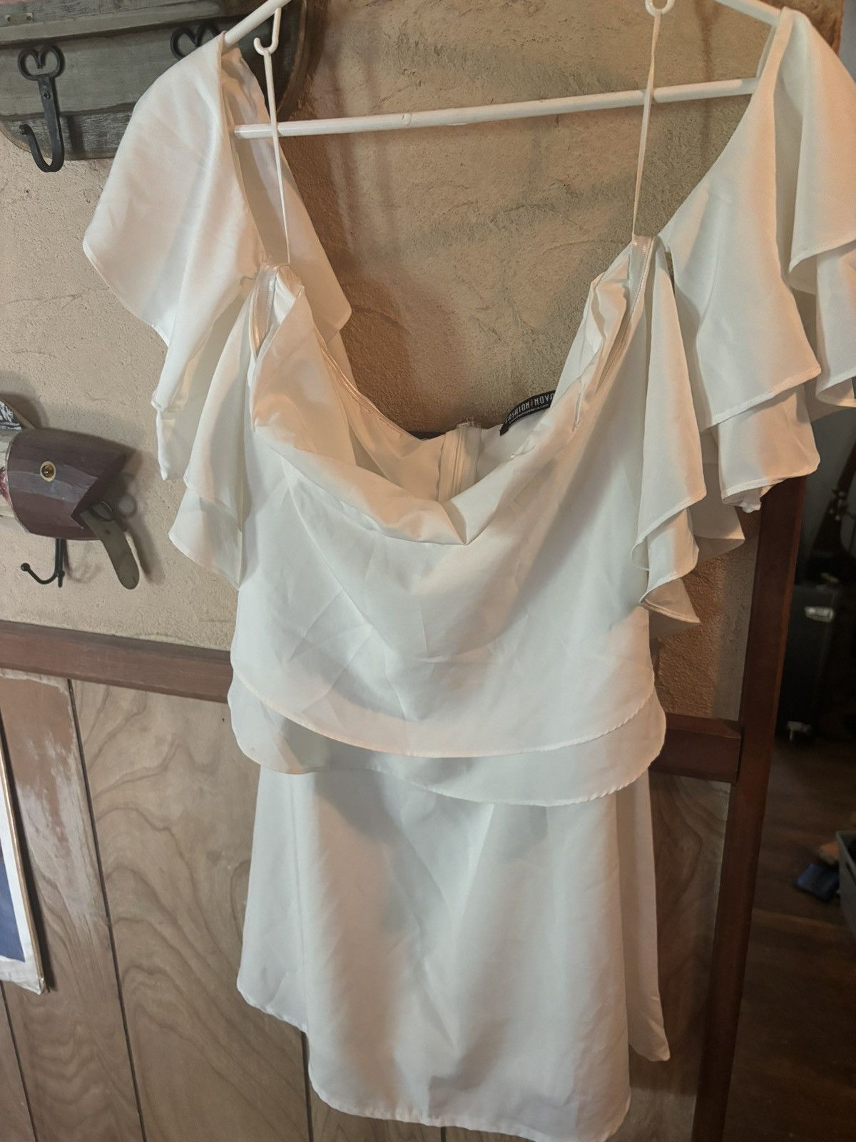 Fashion Nova Fashion Nova White Mini Dress Size Medium Size M / US 6-8 / IT 42-44 - 1 Thumbnail