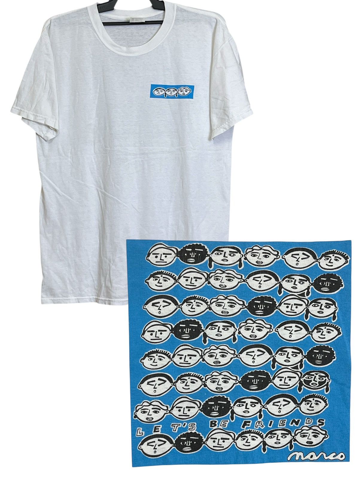 Vintage vtg UNICEF united nations children’s fund by marco t shirt Size US L / EU 52-54 / 3 - 1 Thumbnail