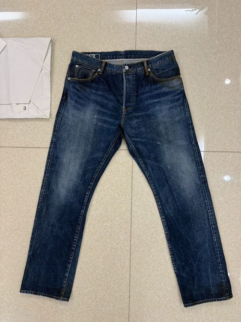 Visvim VISVIM DRY3 SOCIAL SCULPTURE DENIM 19AW Washed jeans-2506 Size US 34 / EU 50 - 1 Thumbnail